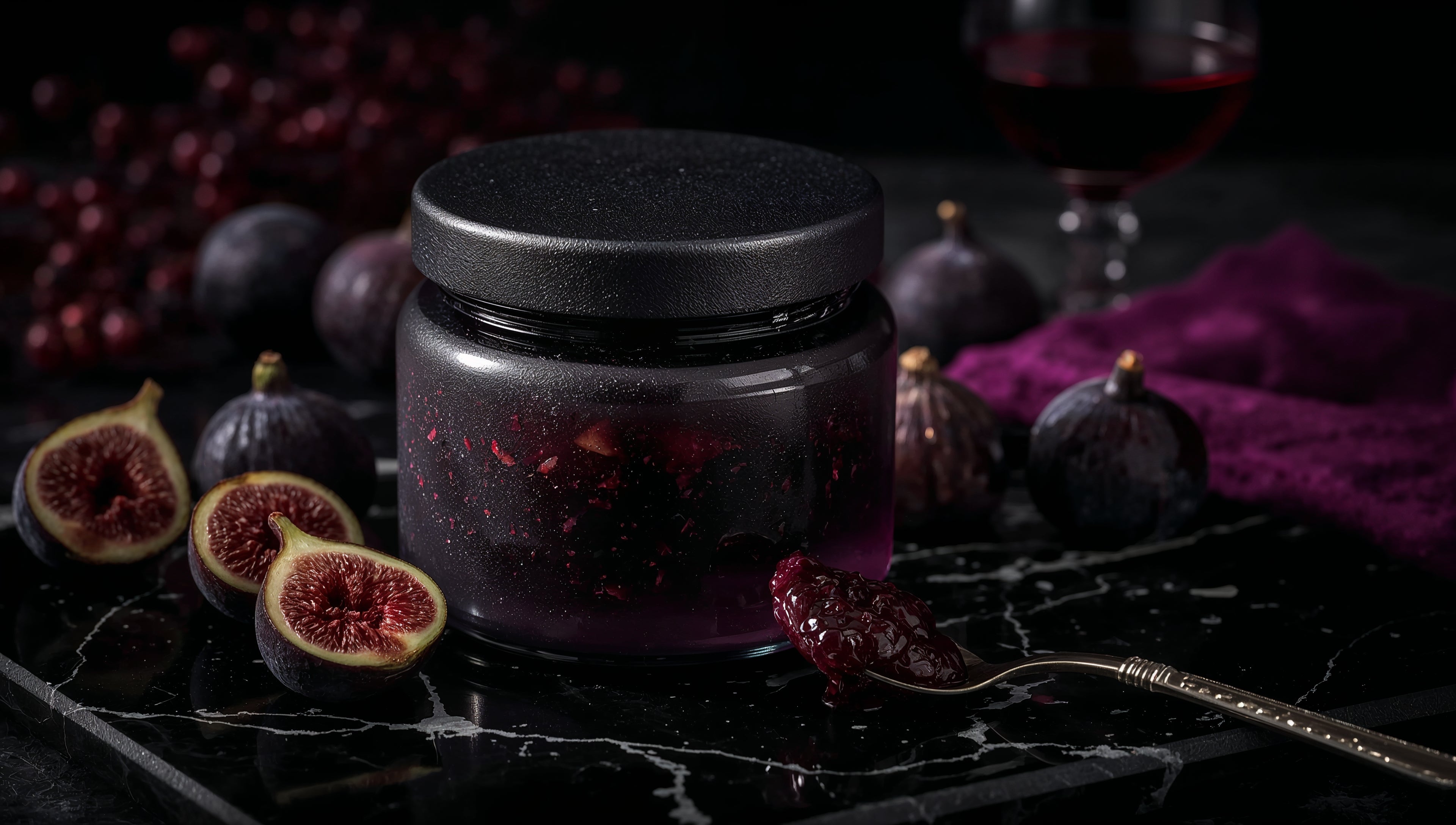 Midnight Confit of Black Figs & Port Wine (Luxury Edition)
