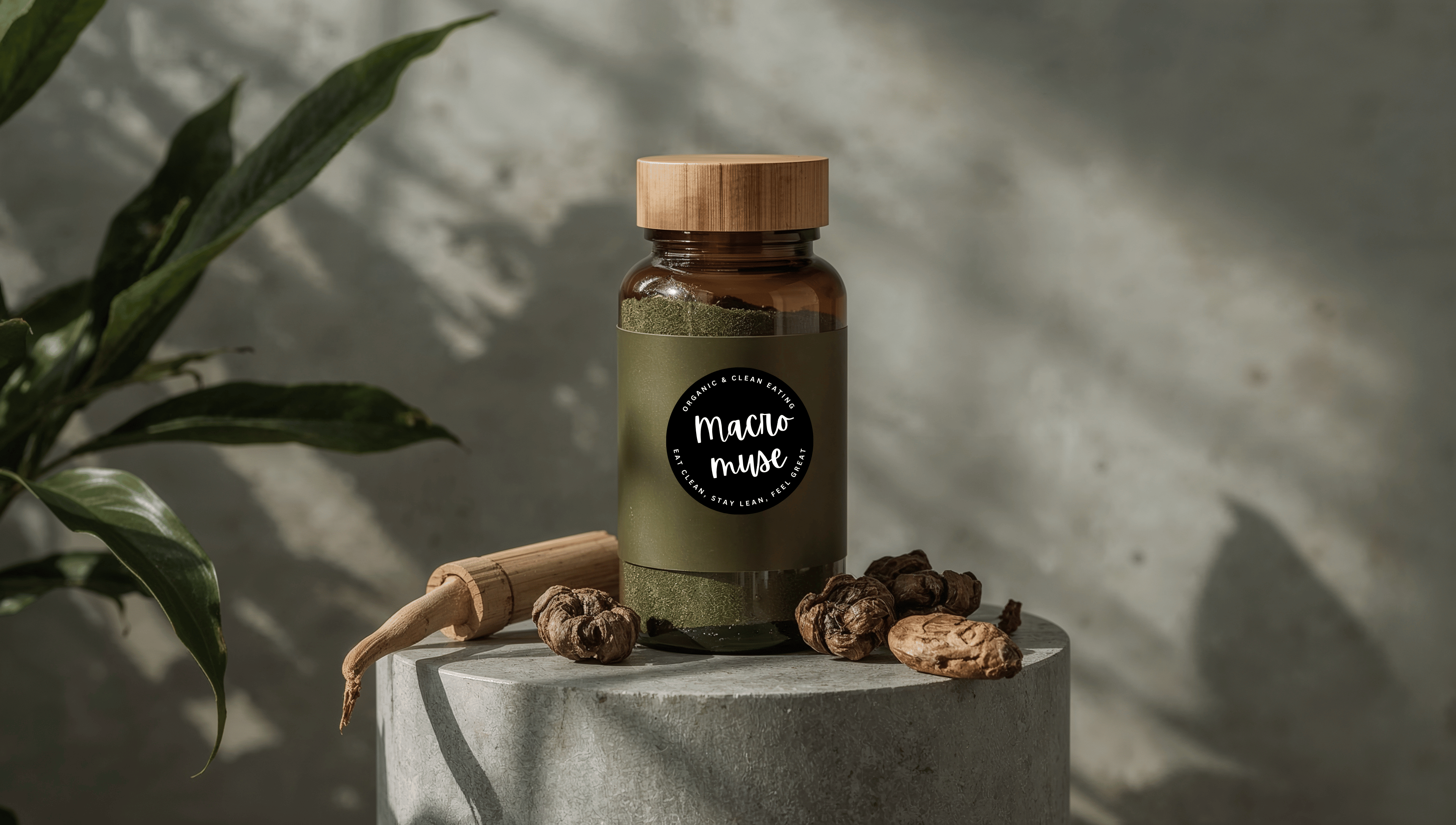 Fermented Moringa & Cacao Bark Superfood Powder