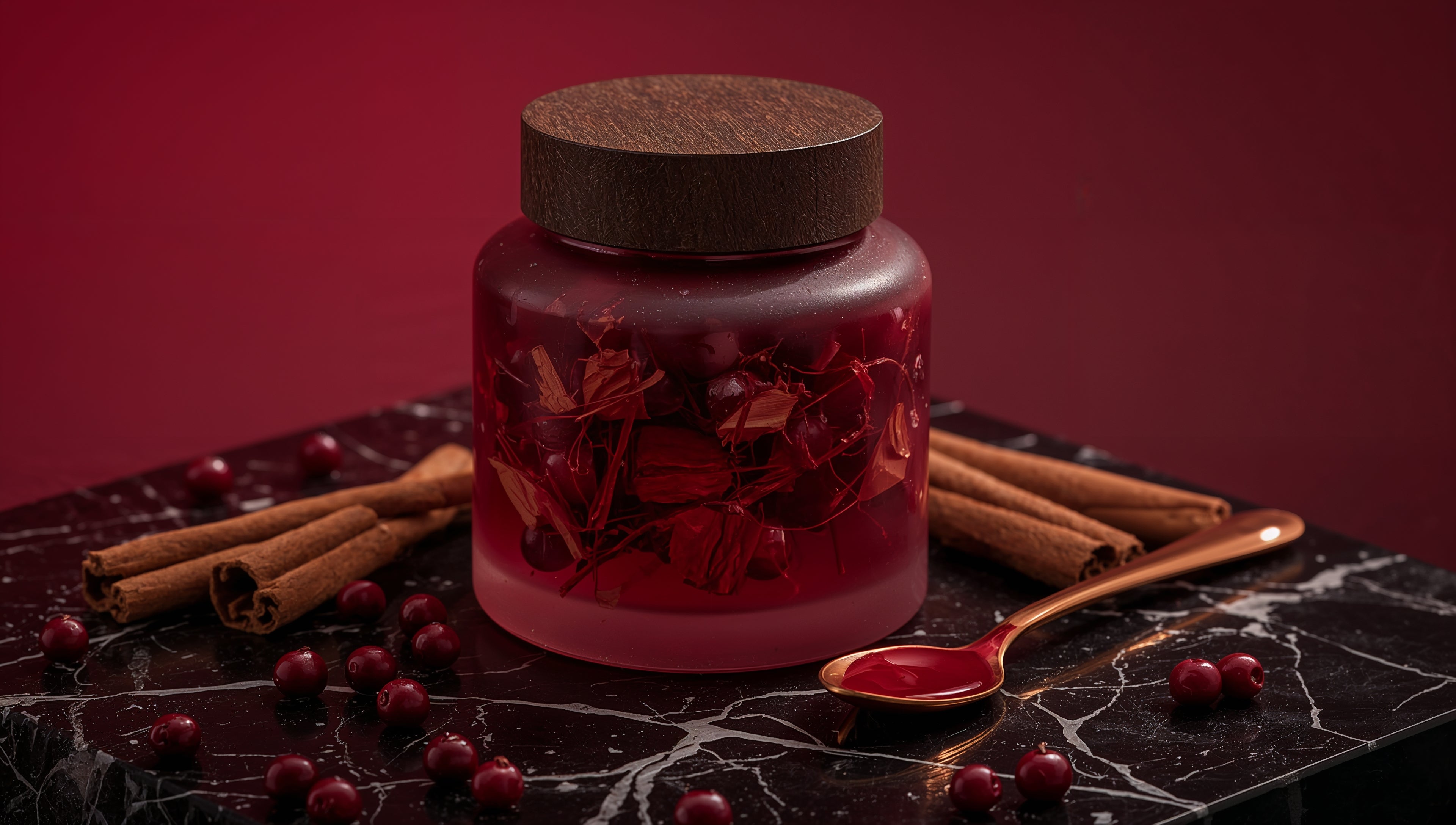 Ruby Sauce with Schisandra Berries & Ceylon Cinnamon