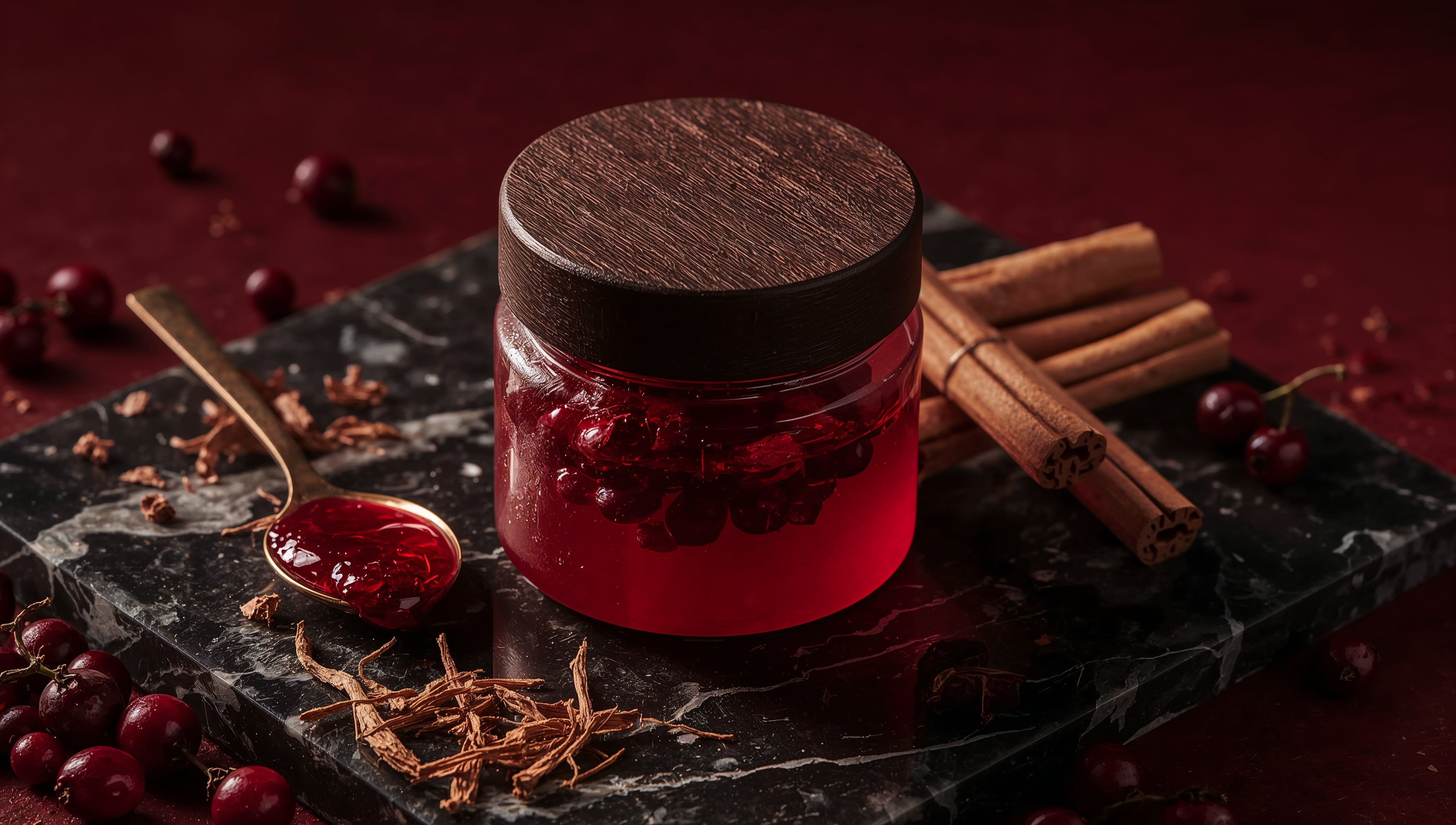 Ruby Sauce with Schisandra Berries & Ceylon Cinnamon