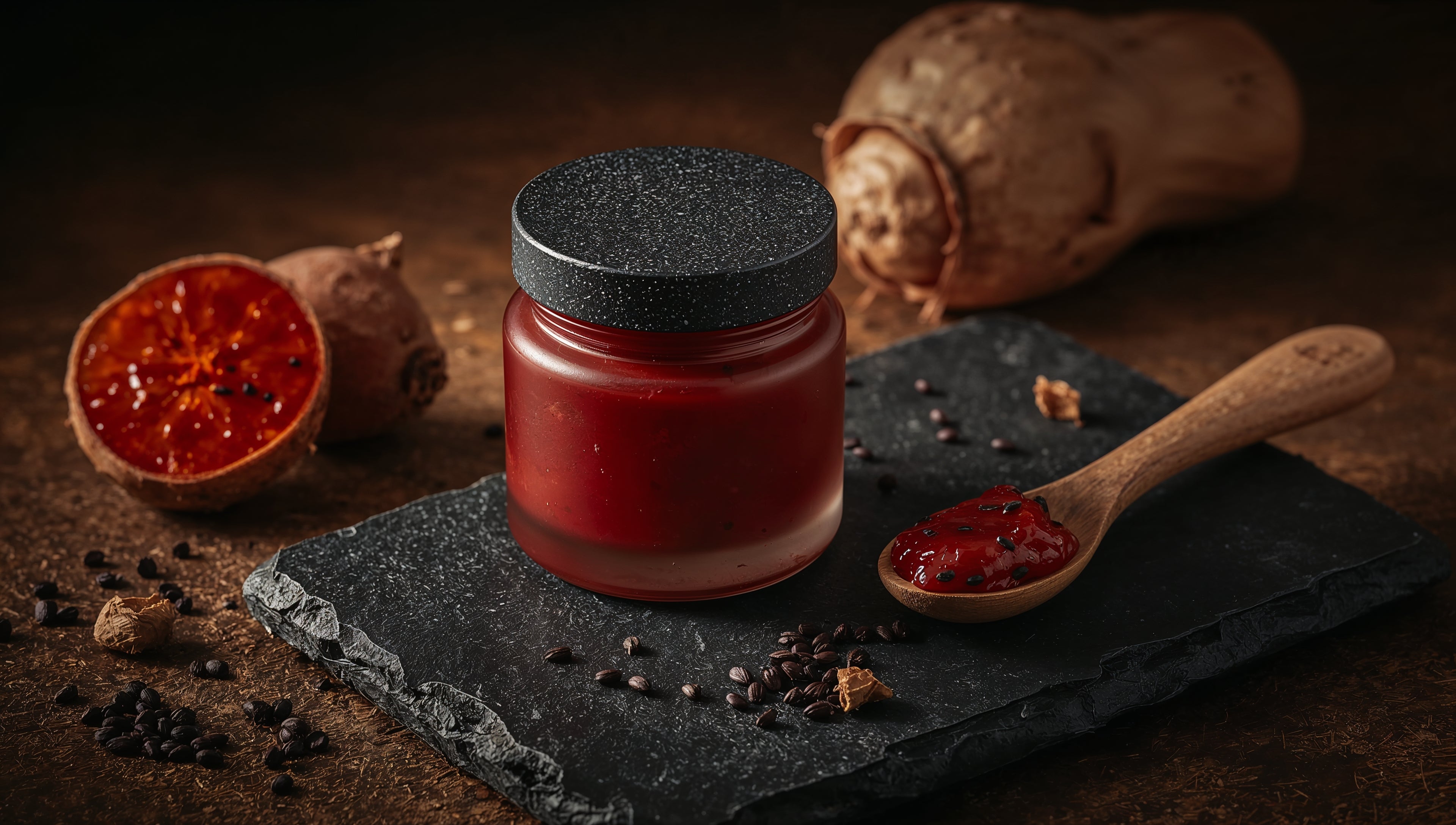 Spicy Paste of Red Galangal & Black Sesame