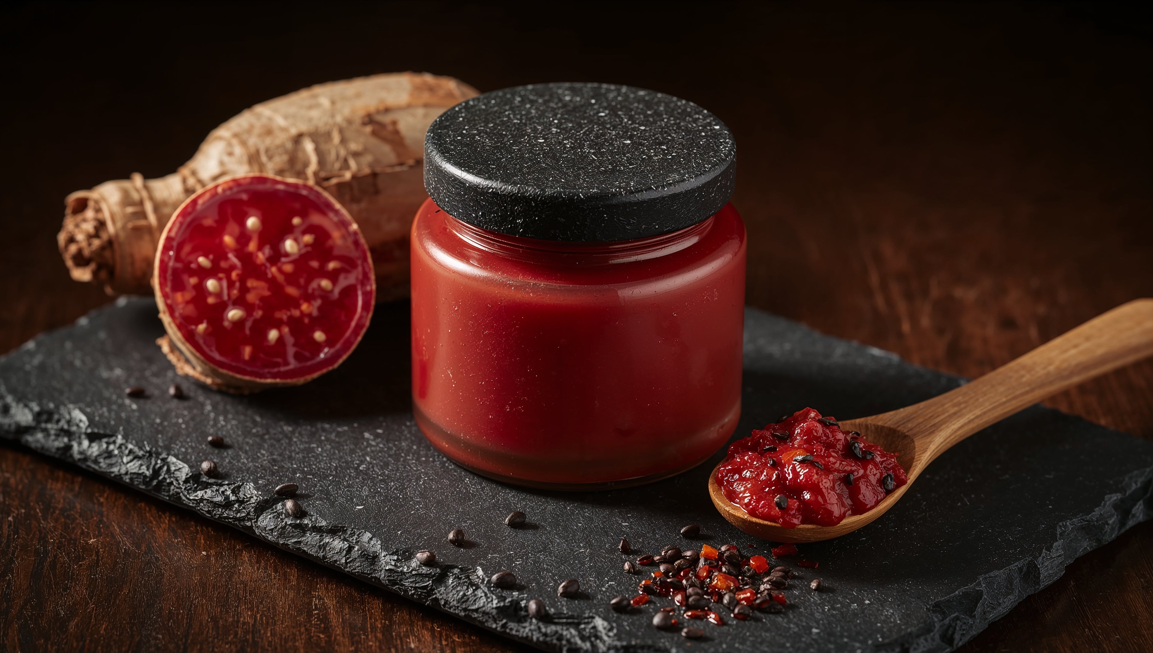 Spicy Paste of Red Galangal & Black Sesame