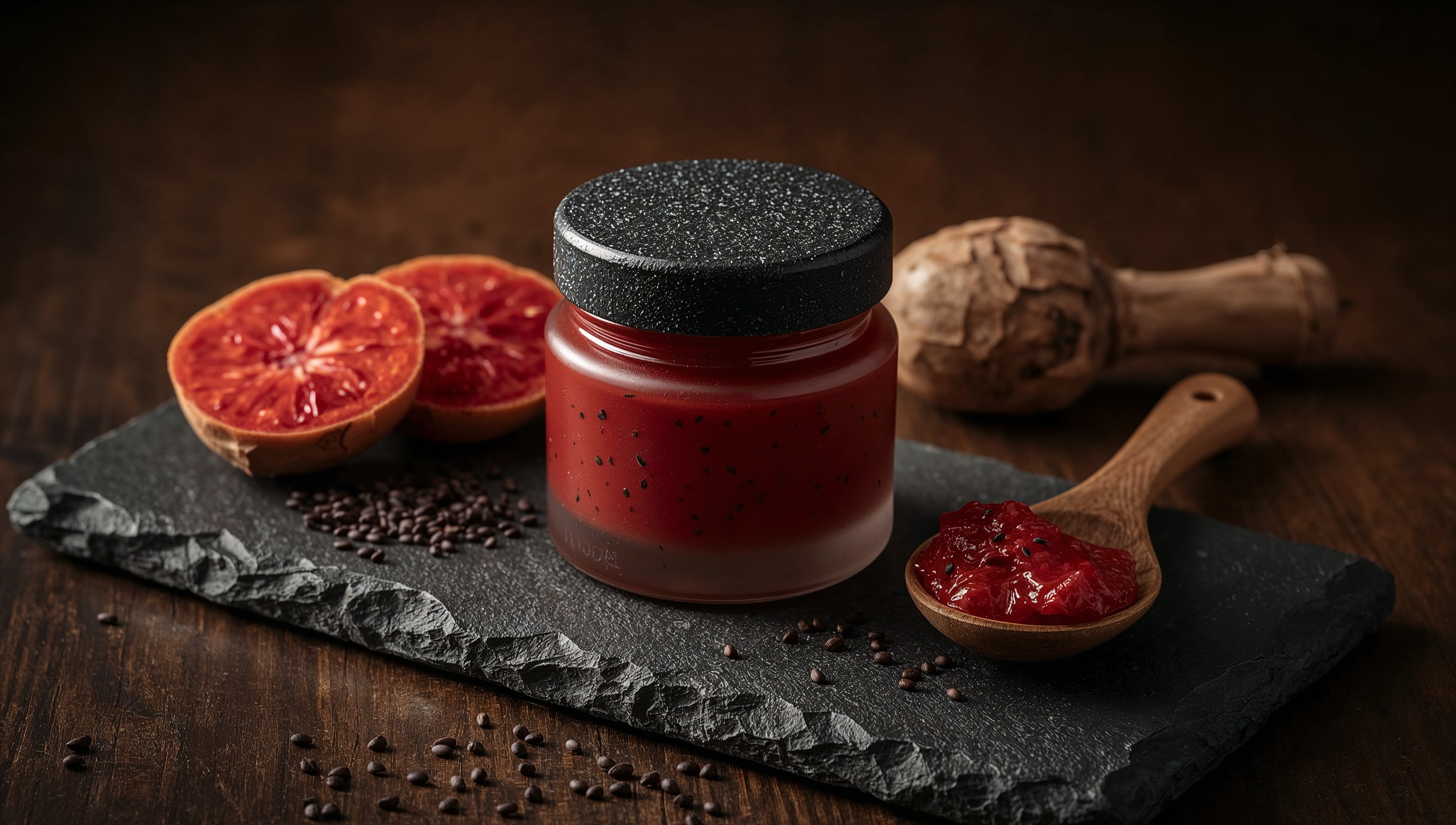 Spicy Paste of Red Galangal & Black Sesame