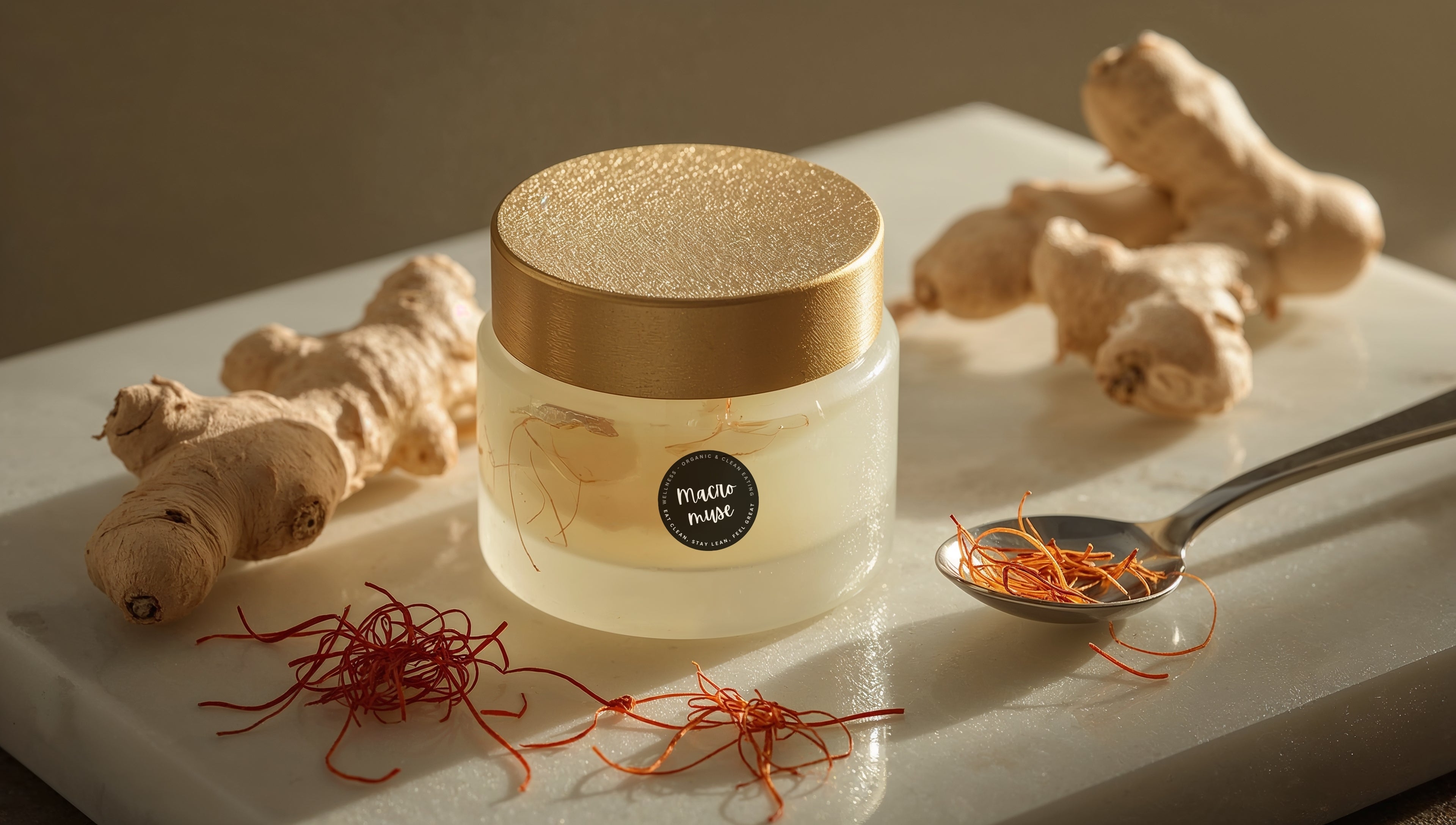 White Ginger Jelly & Indian Saffron