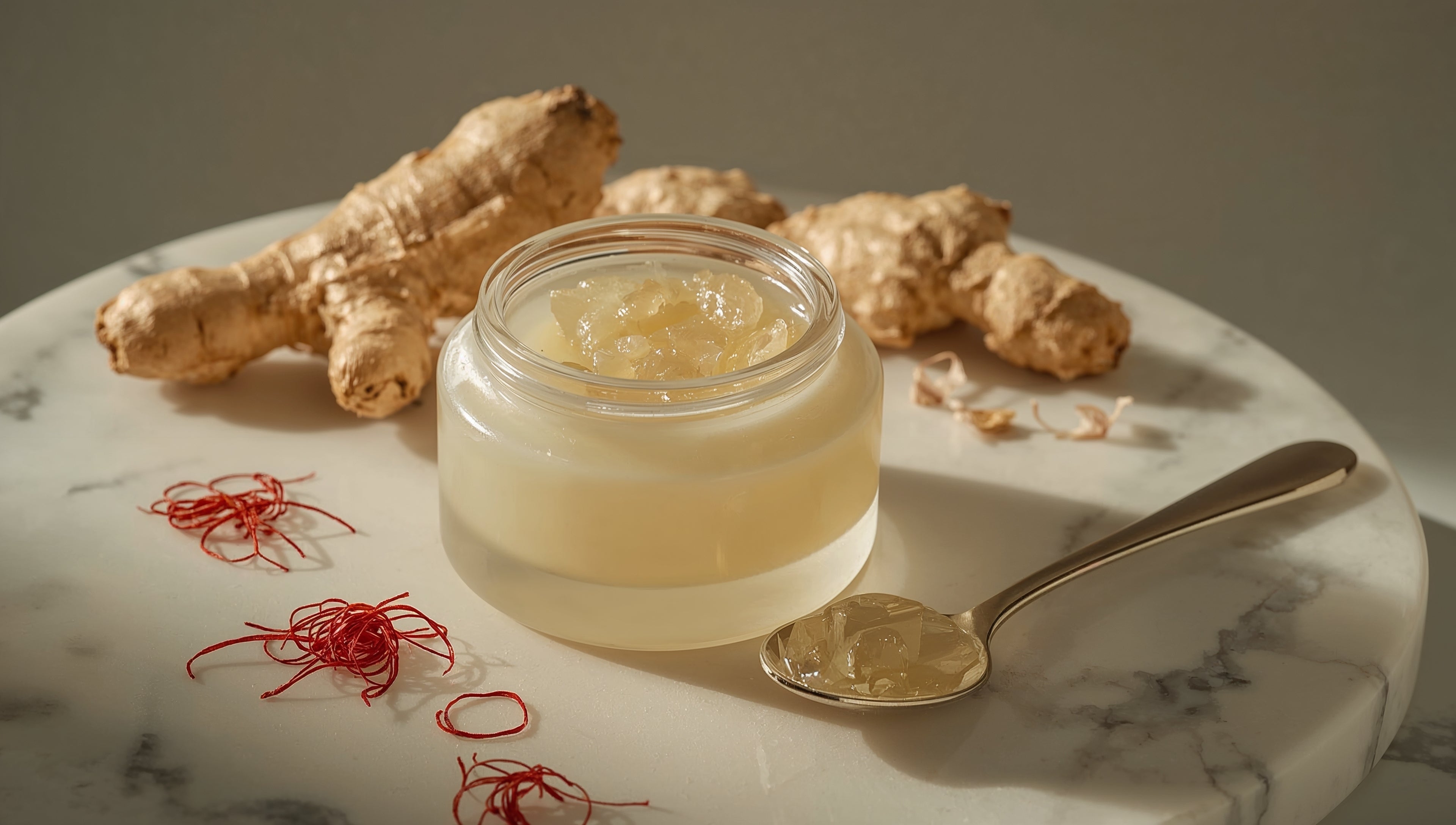 White Ginger Jelly & Indian Saffron