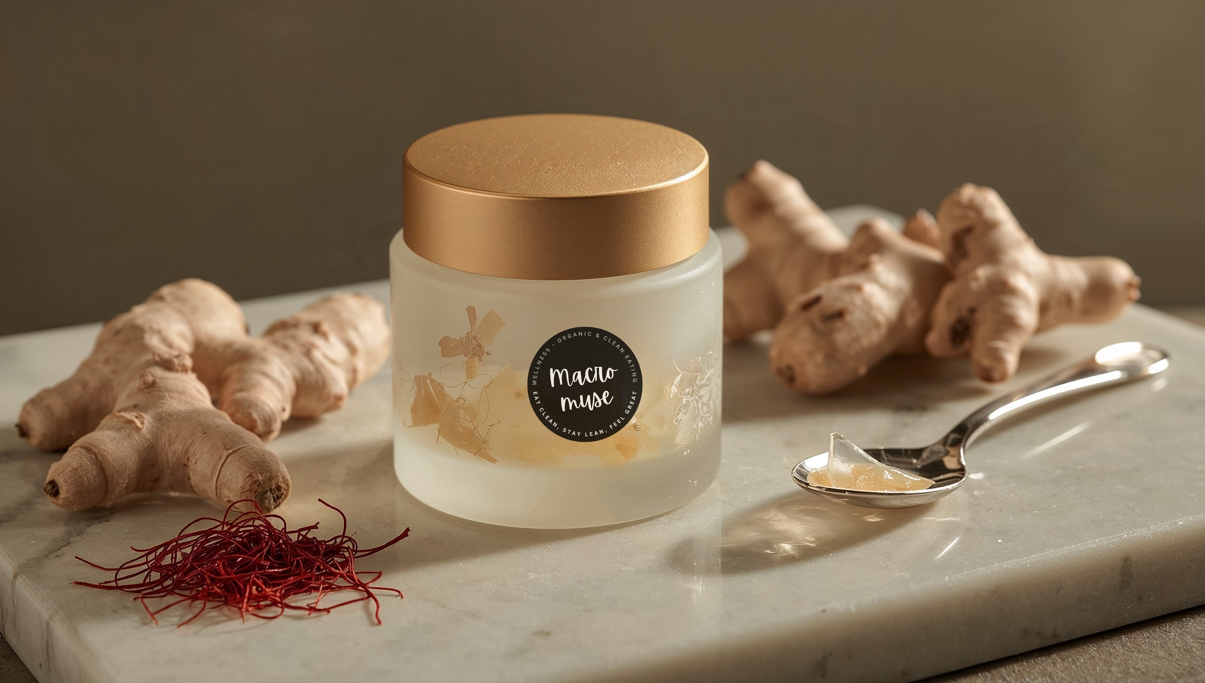 White Ginger Jelly & Indian Saffron