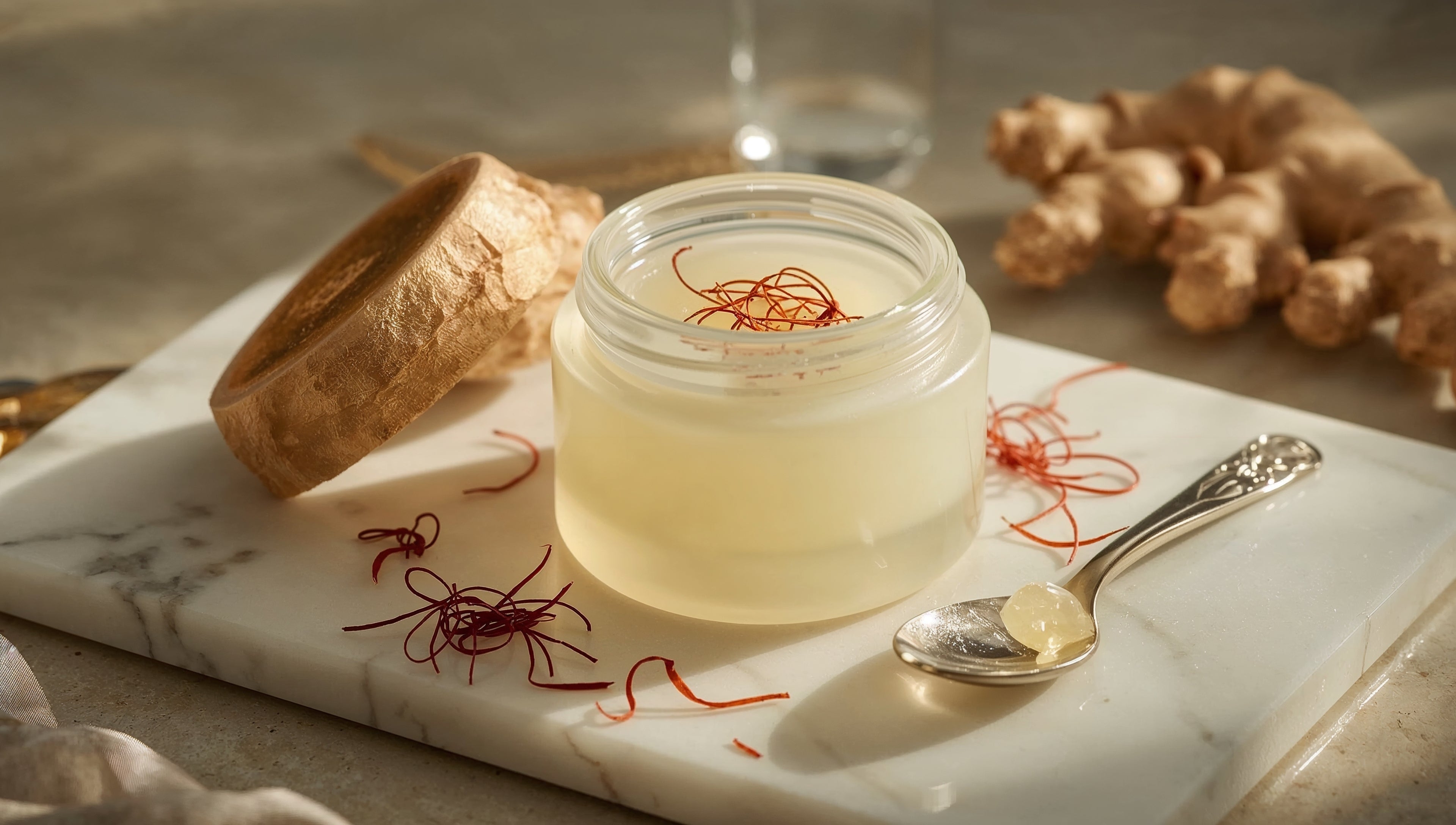 White Ginger Jelly & Indian Saffron