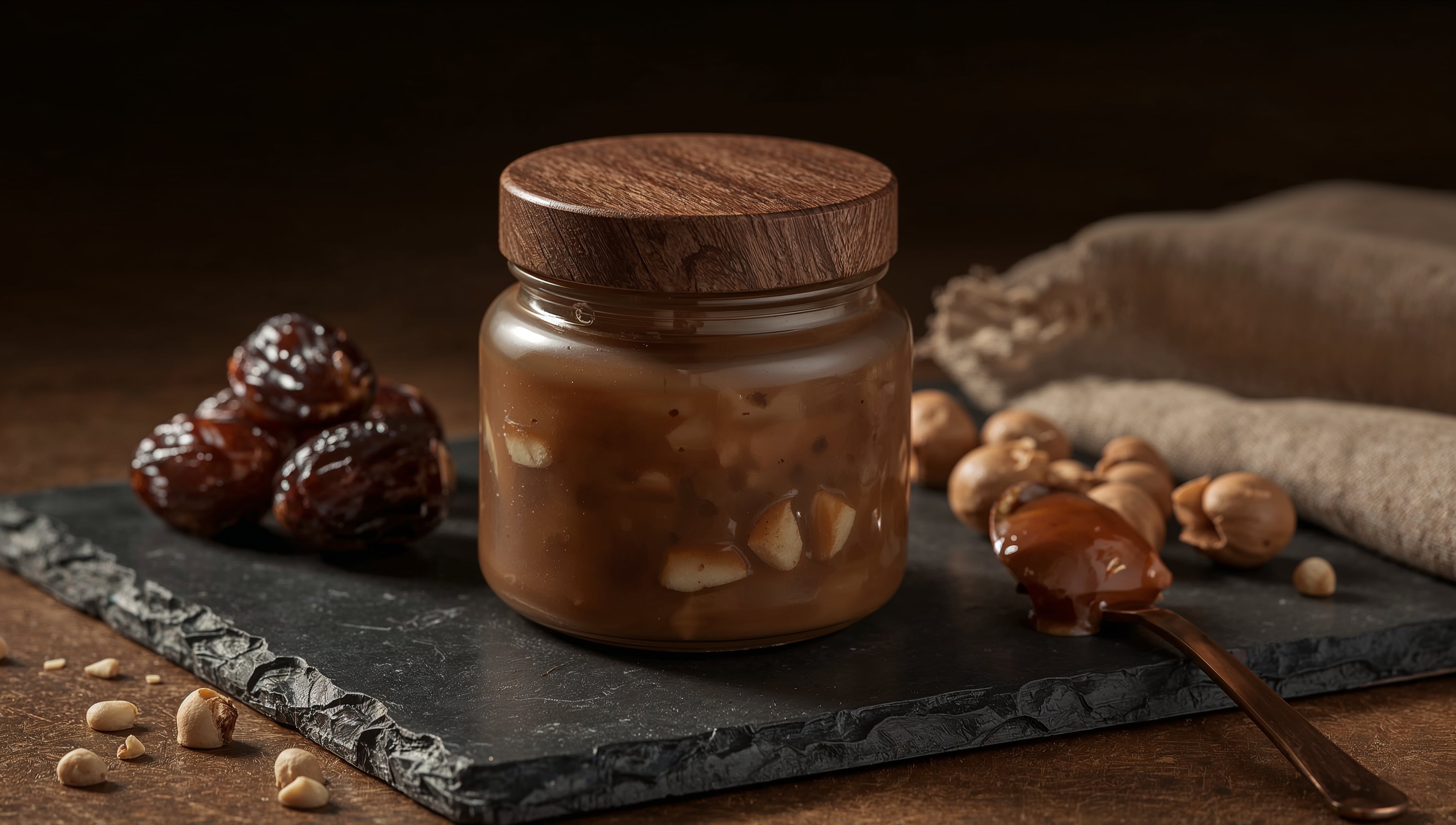 Acacia Honey Infused with Saffron & Caramelized Pecans