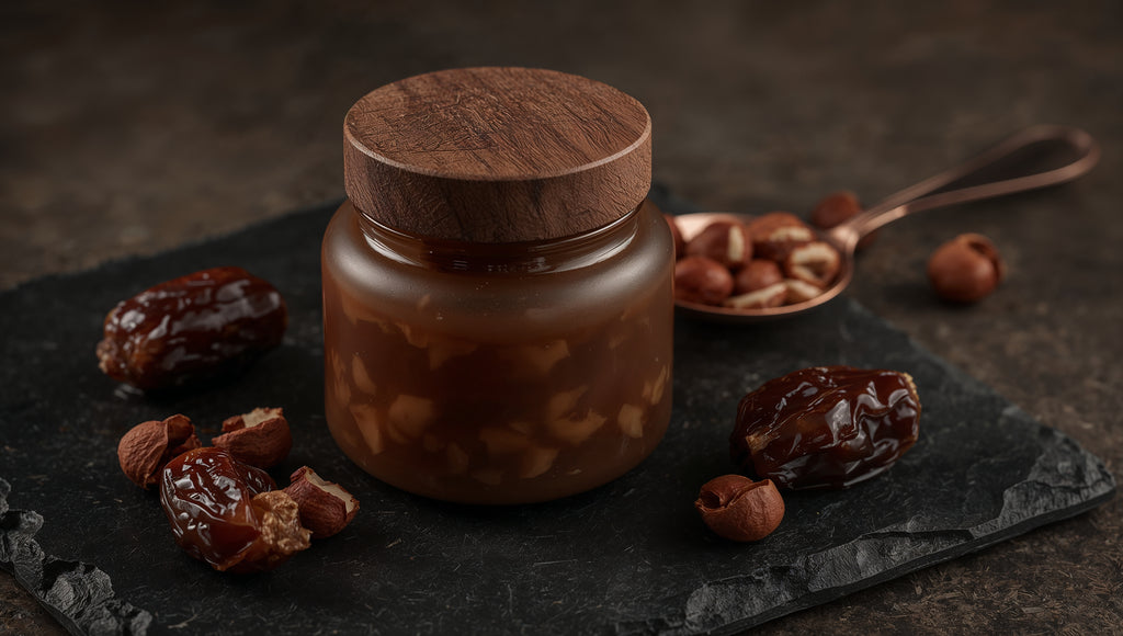 Acacia Honey Infused with Saffron & Caramelized Pecans