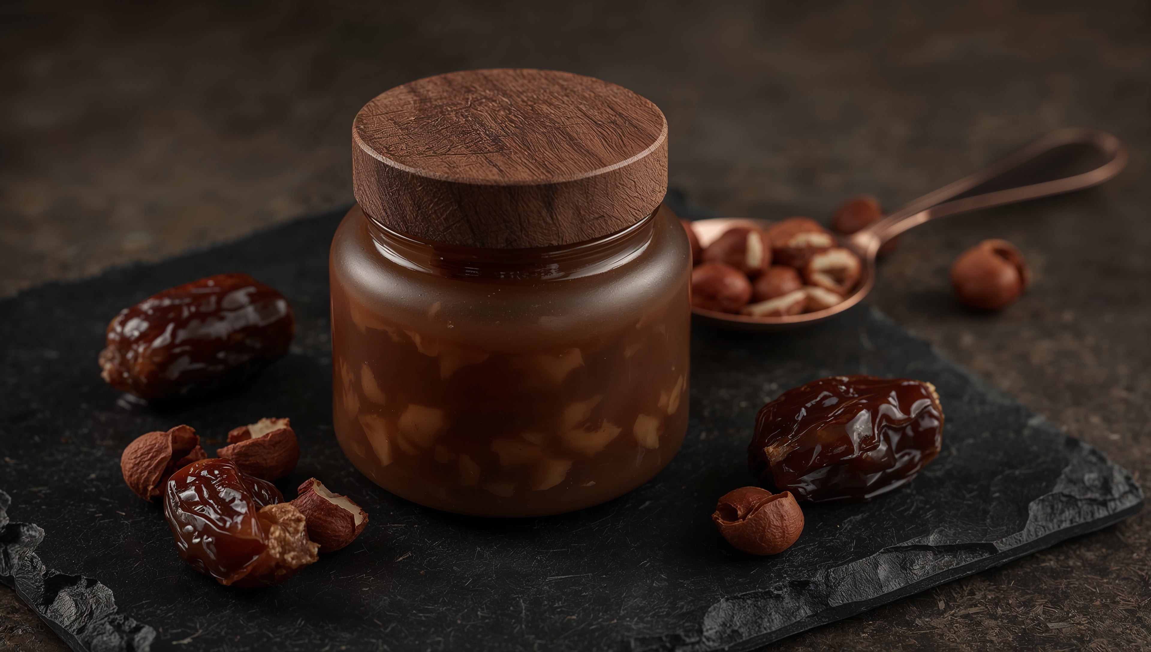 Acacia Honey Infused with Saffron & Caramelized Pecans