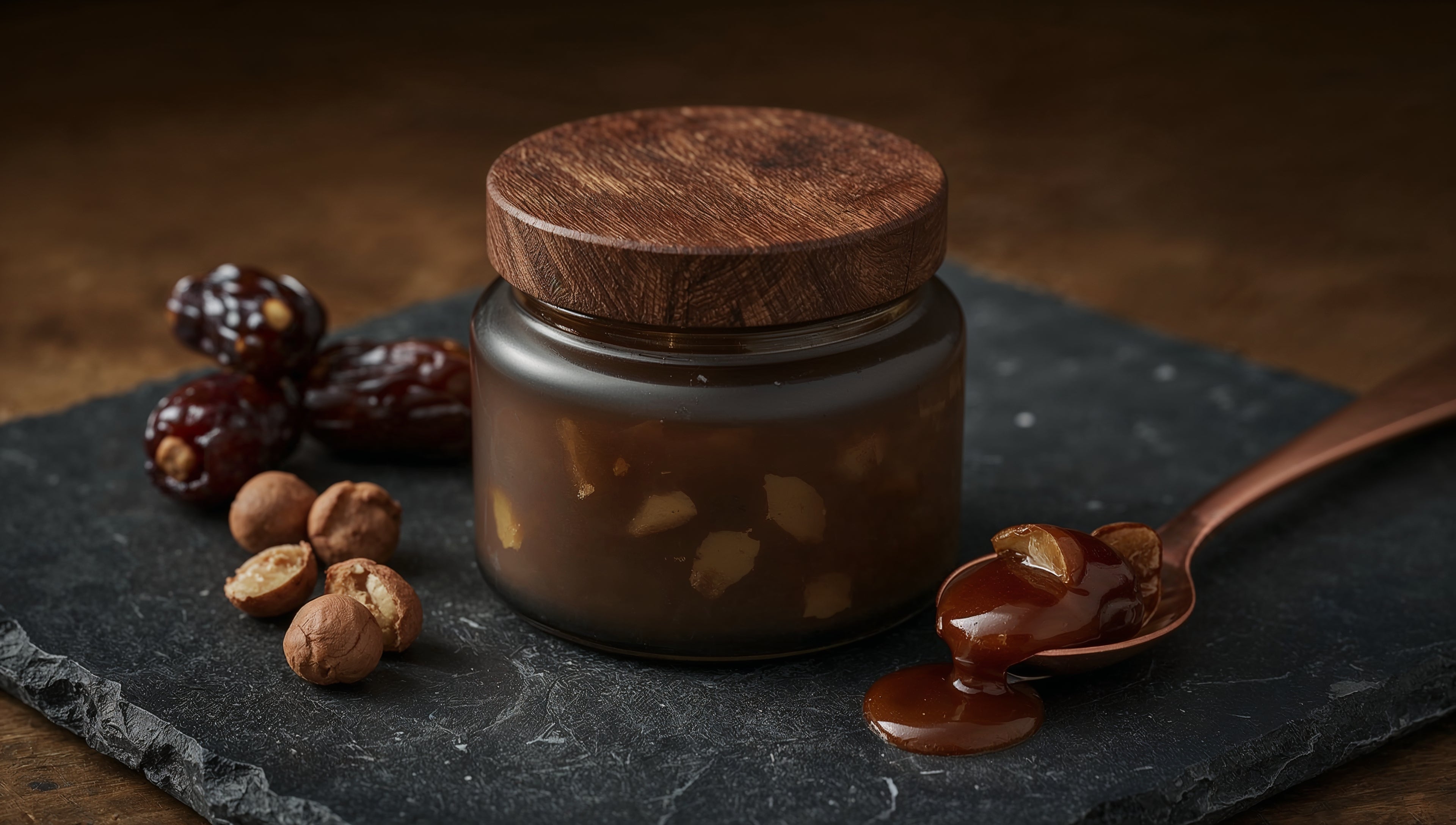 Acacia Honey Infused with Saffron & Caramelized Pecans
