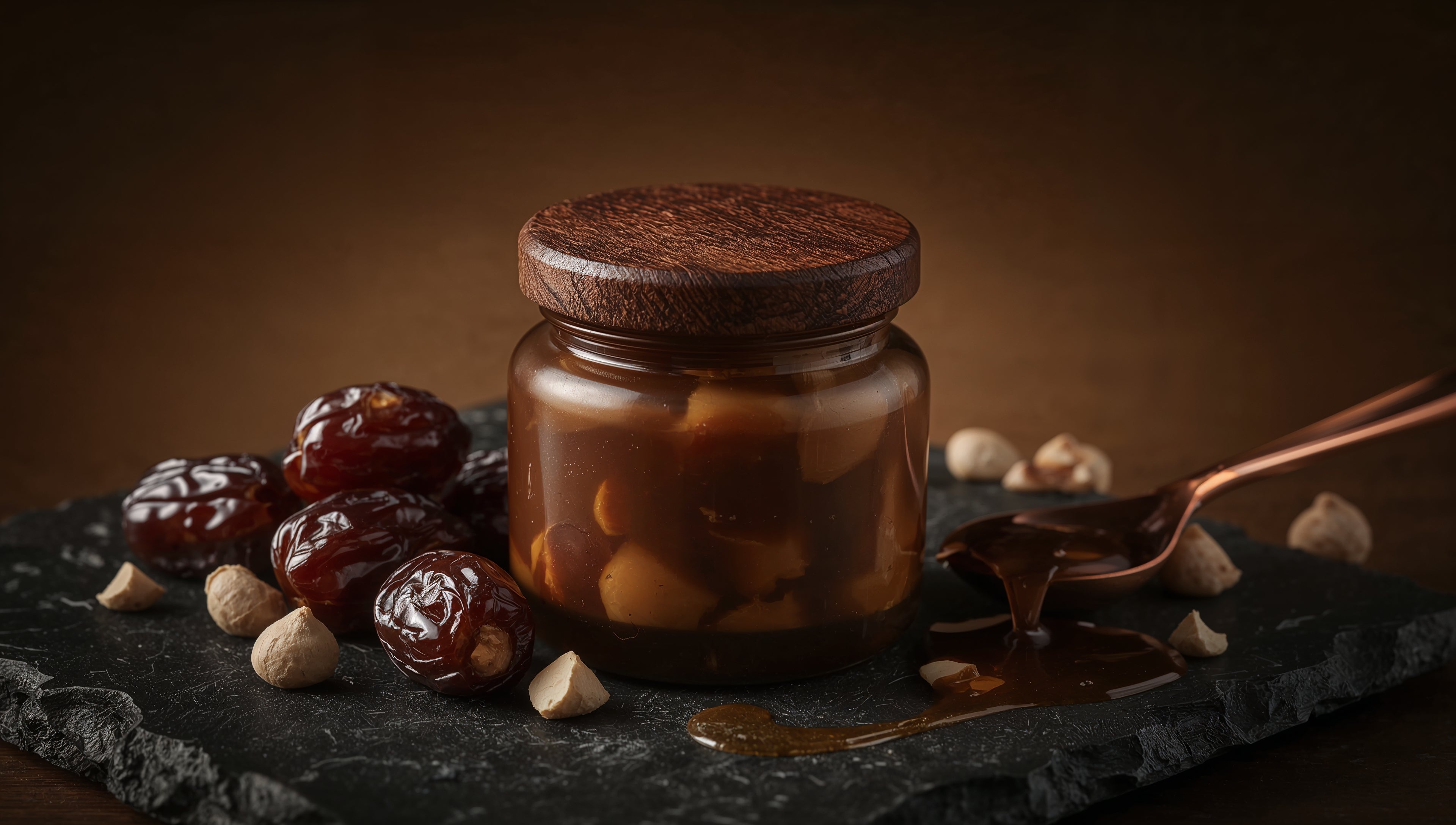 Acacia Honey Infused with Saffron & Caramelized Pecans