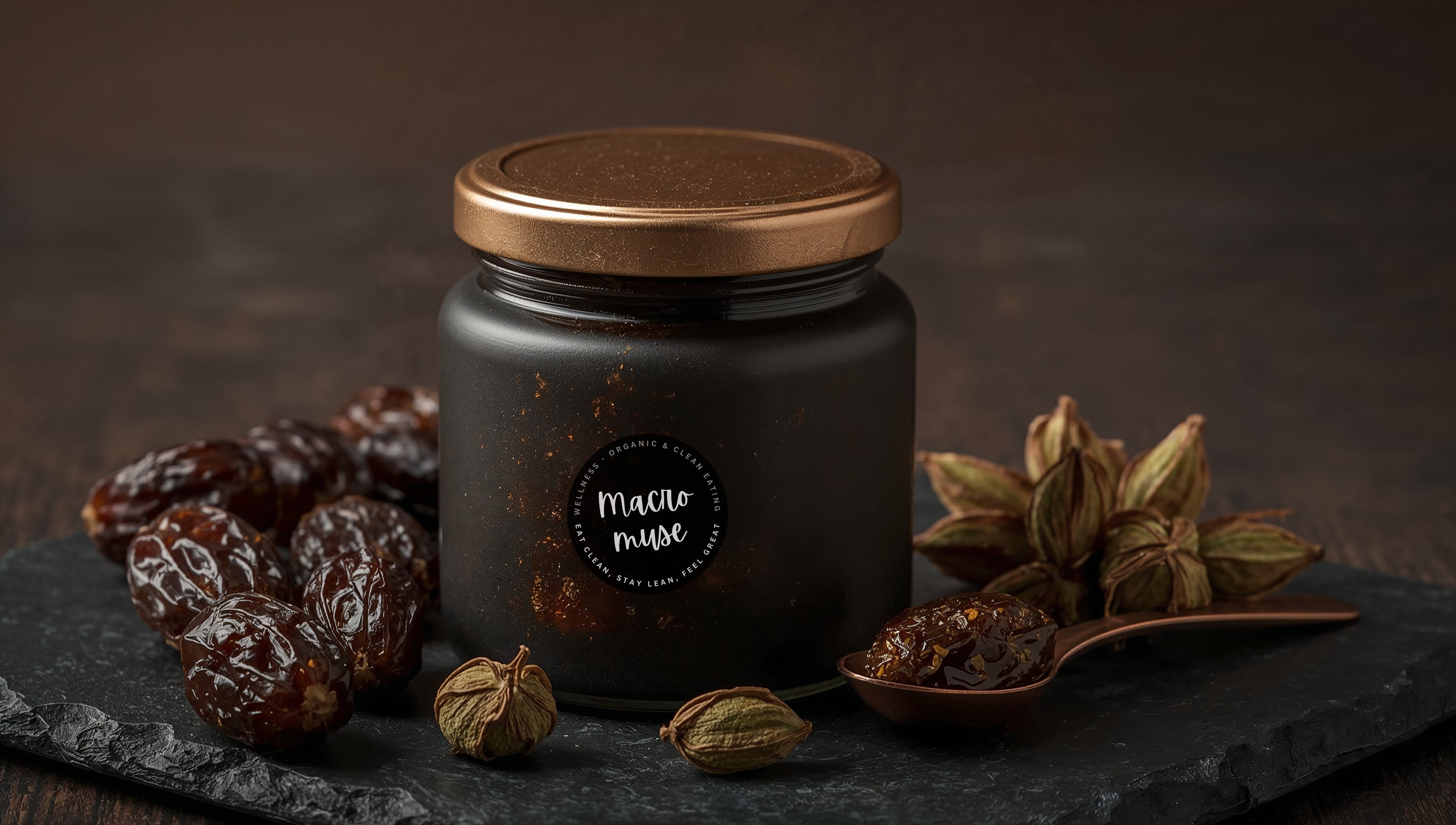 Ajwa Date Confit & Green Cardamom