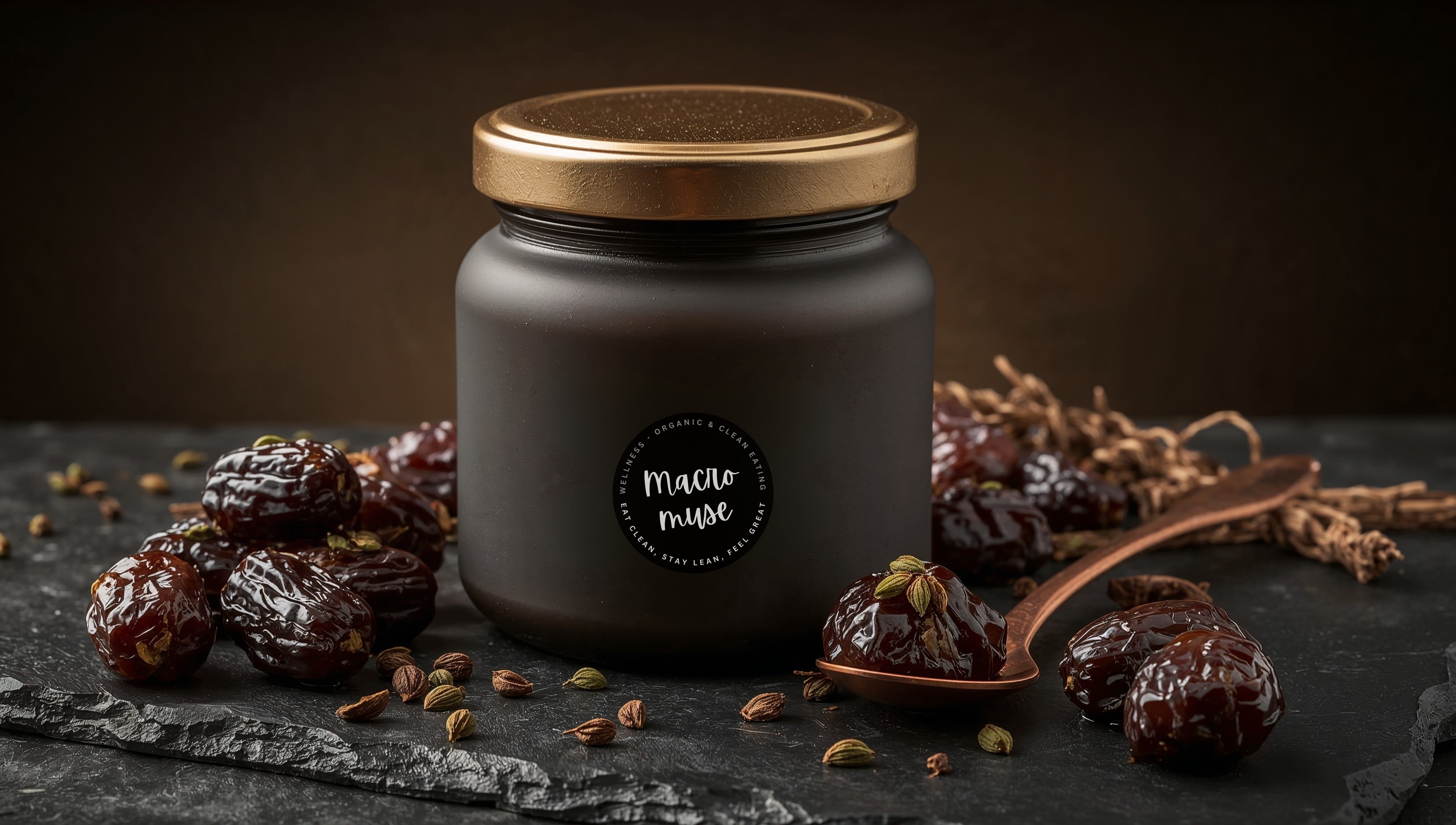 Ajwa Date Confit & Green Cardamom
