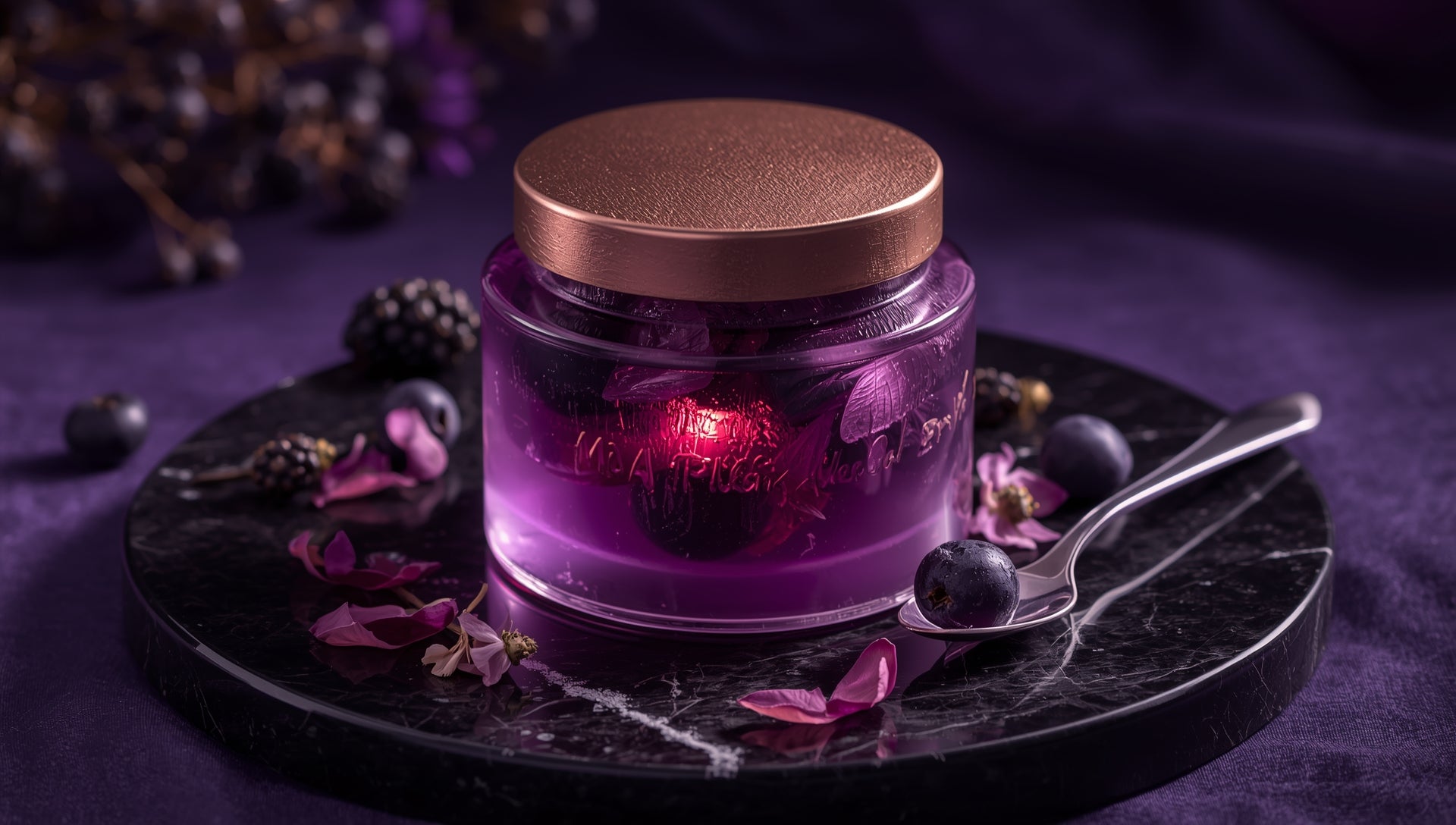 Alchemical Jelly of Mystical Berries & Flowers