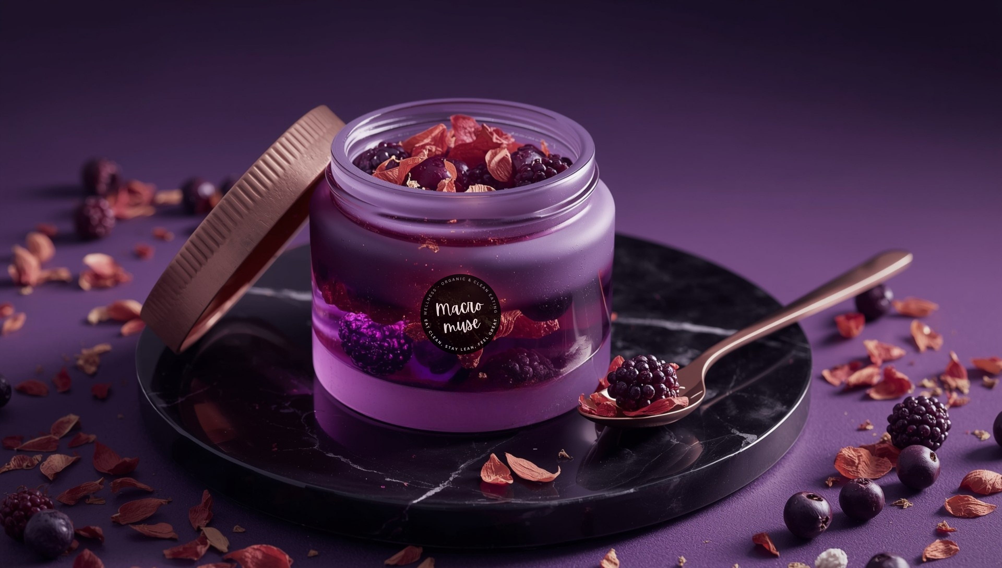 Alchemical Jelly of Mystical Berries & Flowers