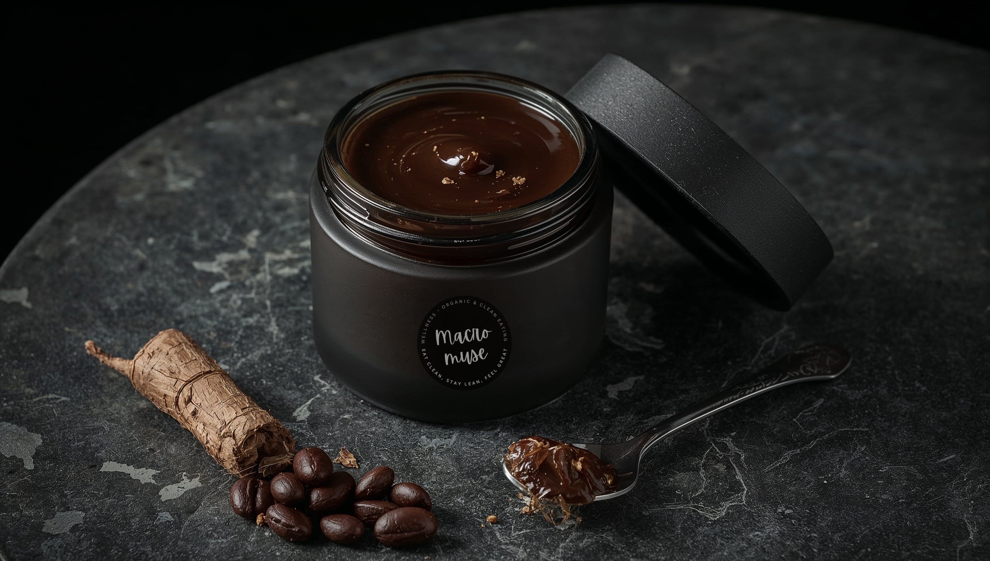 Black Maca Root Paste & Grated Tonka Beans