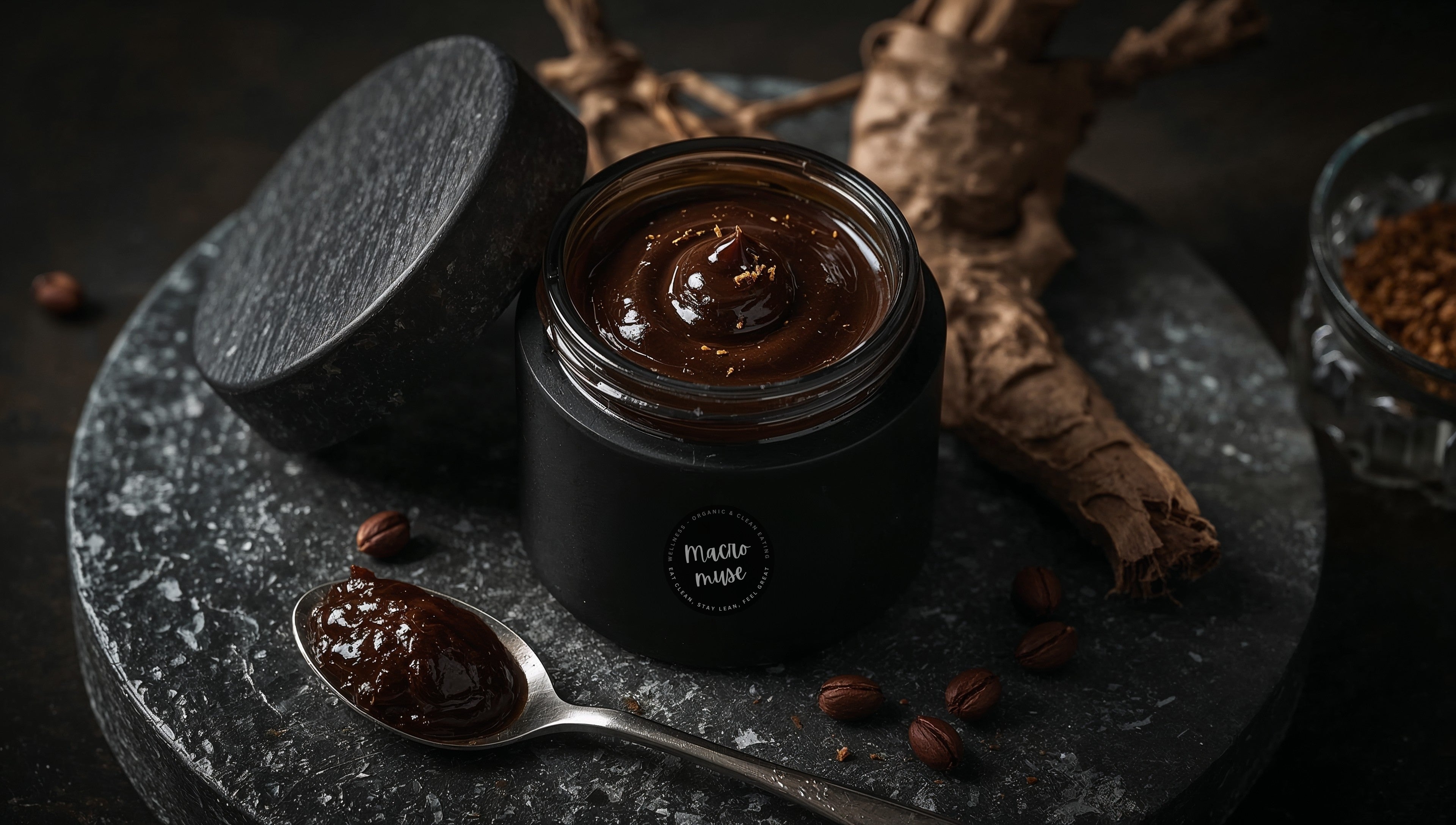 Black Maca Root Paste & Grated Tonka Beans