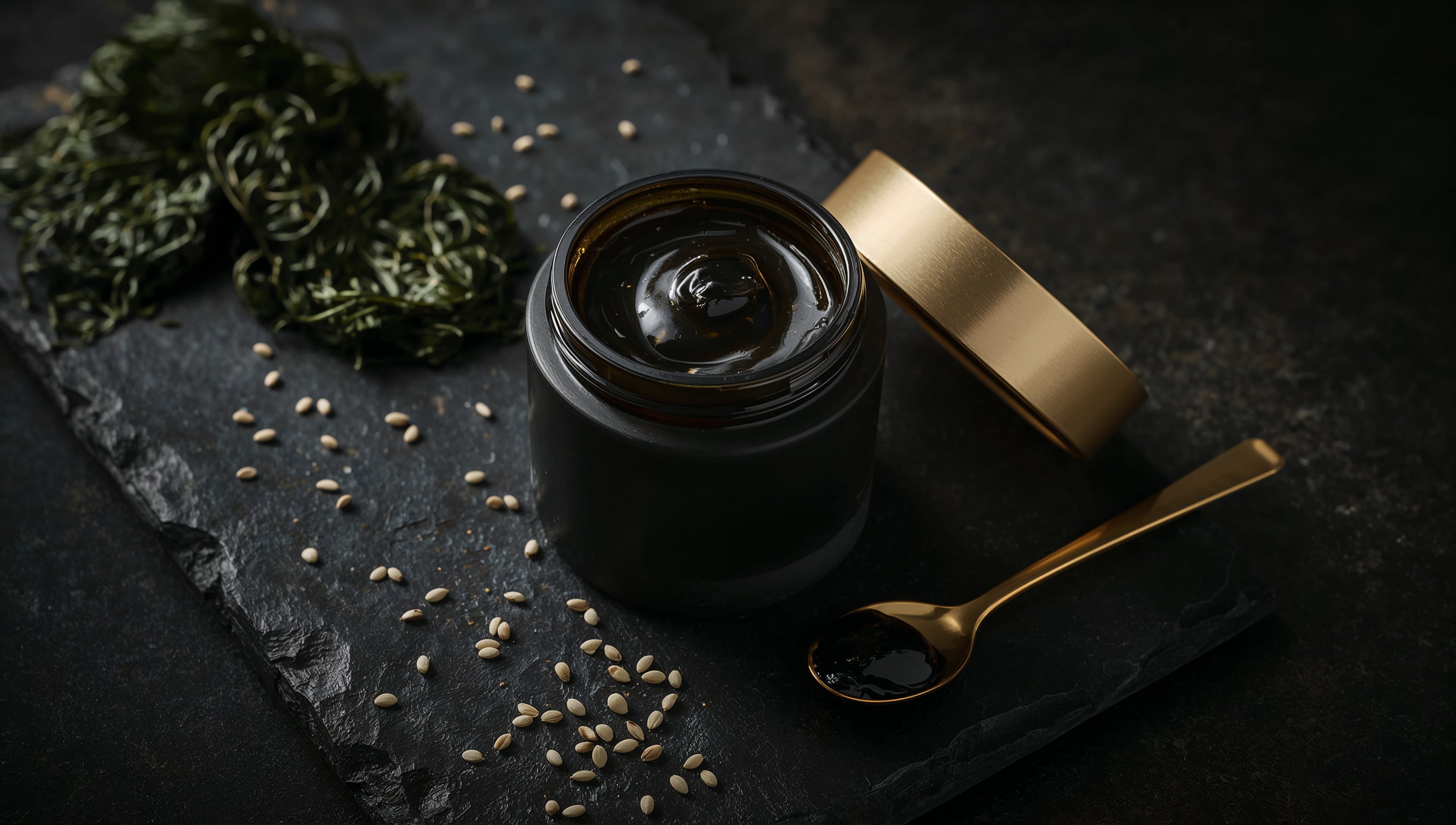Black Kombu Paste & Golden Sesame Oil