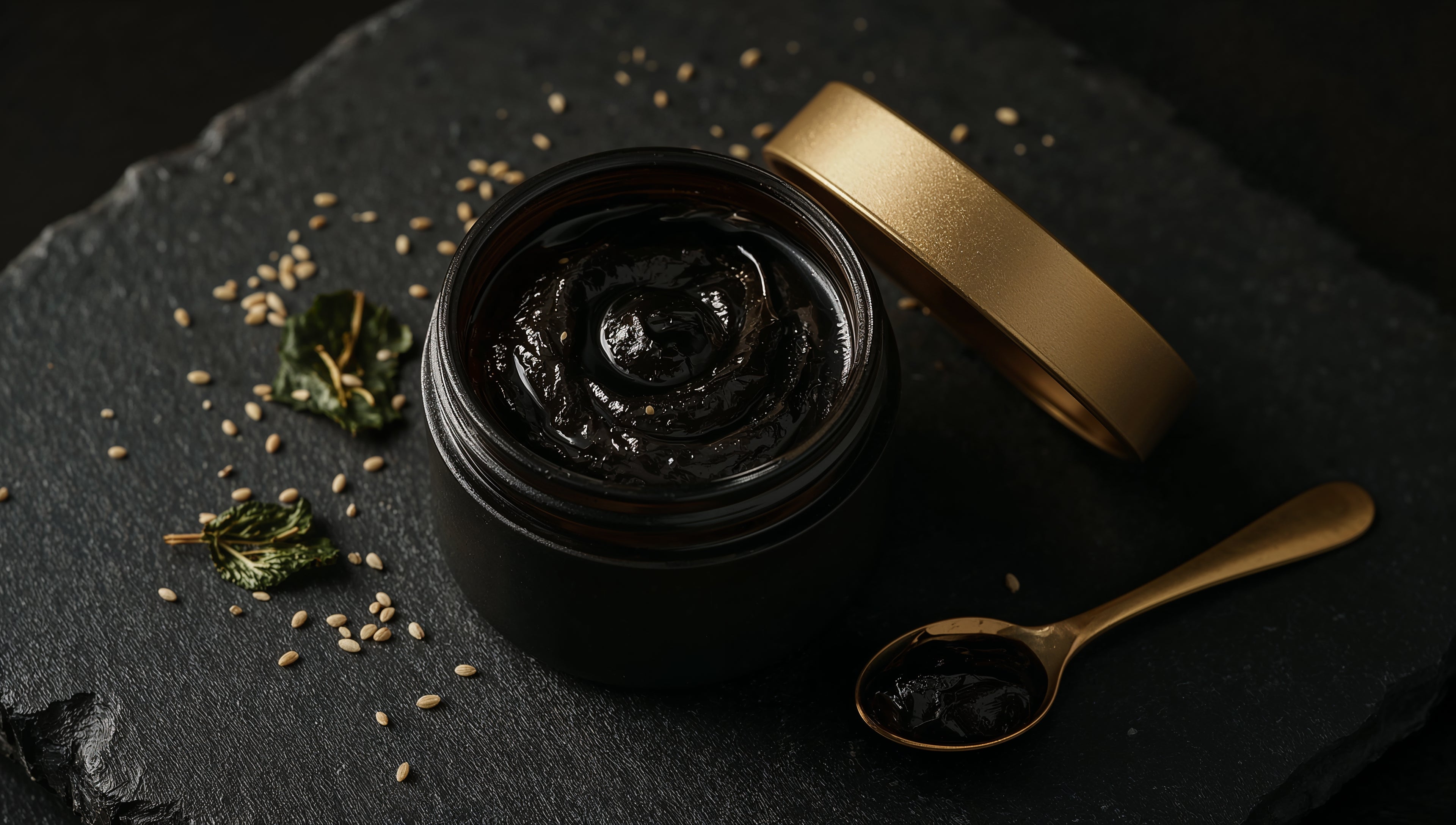 Black Kombu Paste & Golden Sesame Oil