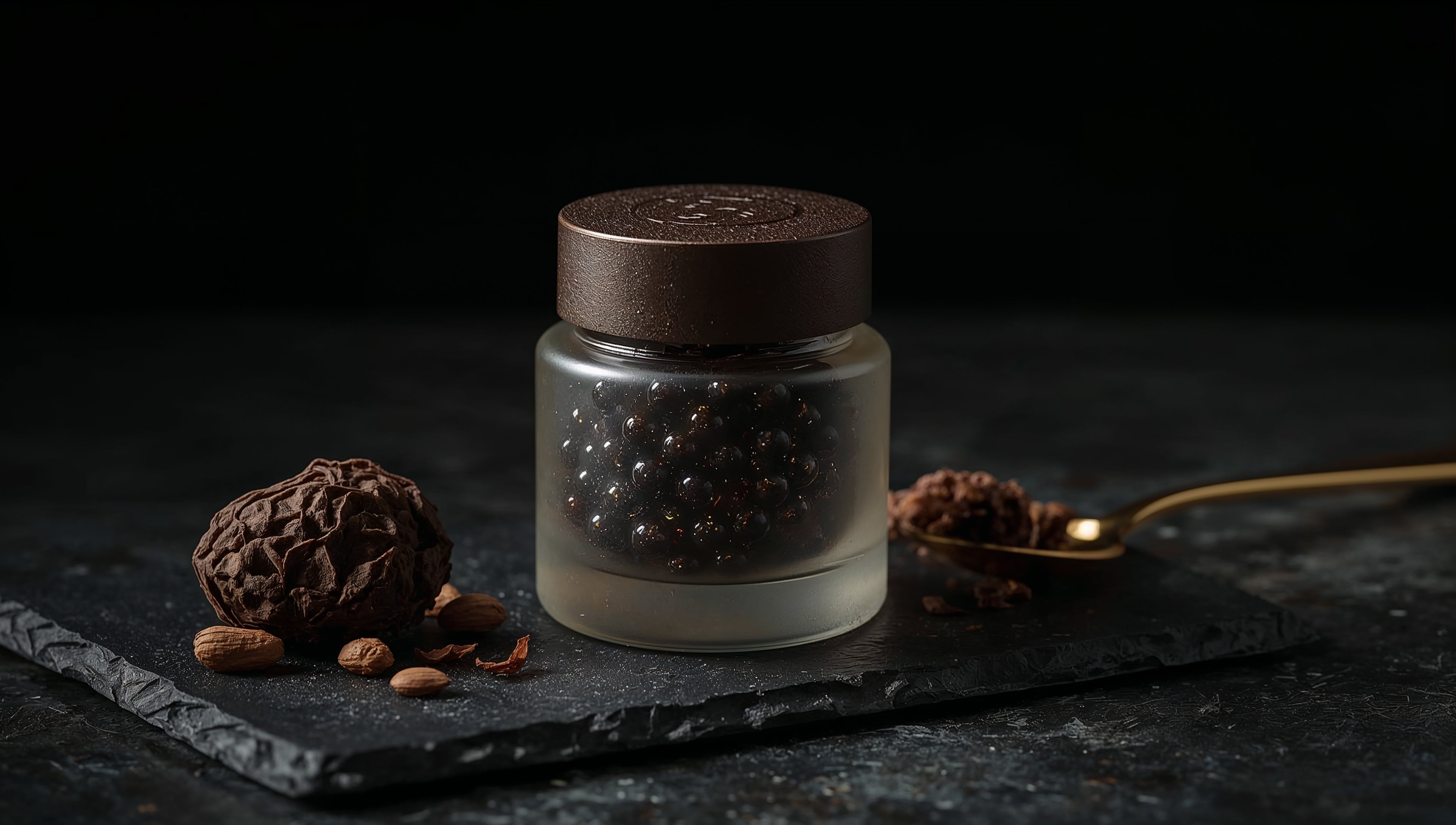 Black Truffle & Argan Oil Gastronomic Pearls