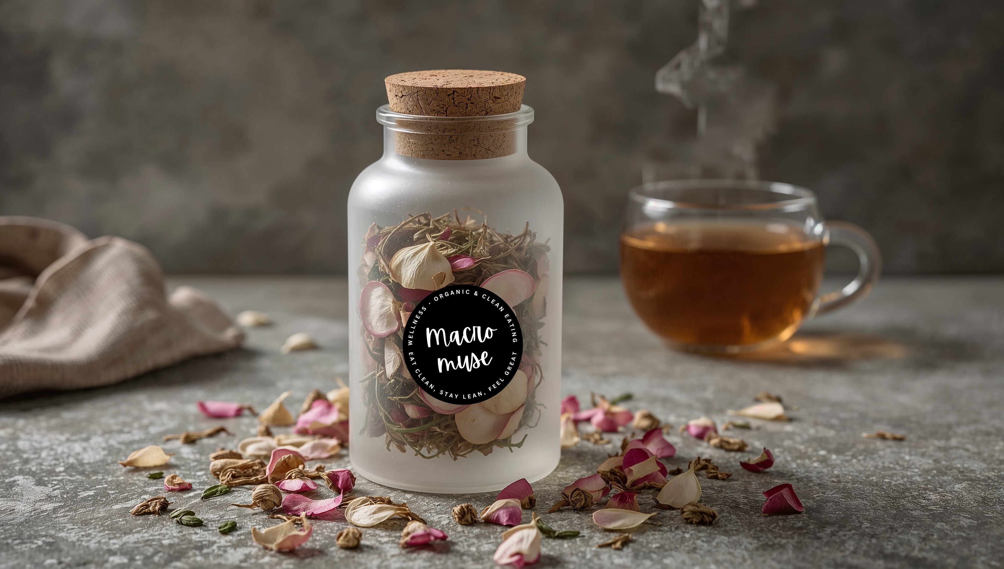 Detox Infusion with Lotus Flowers & Burdock Root