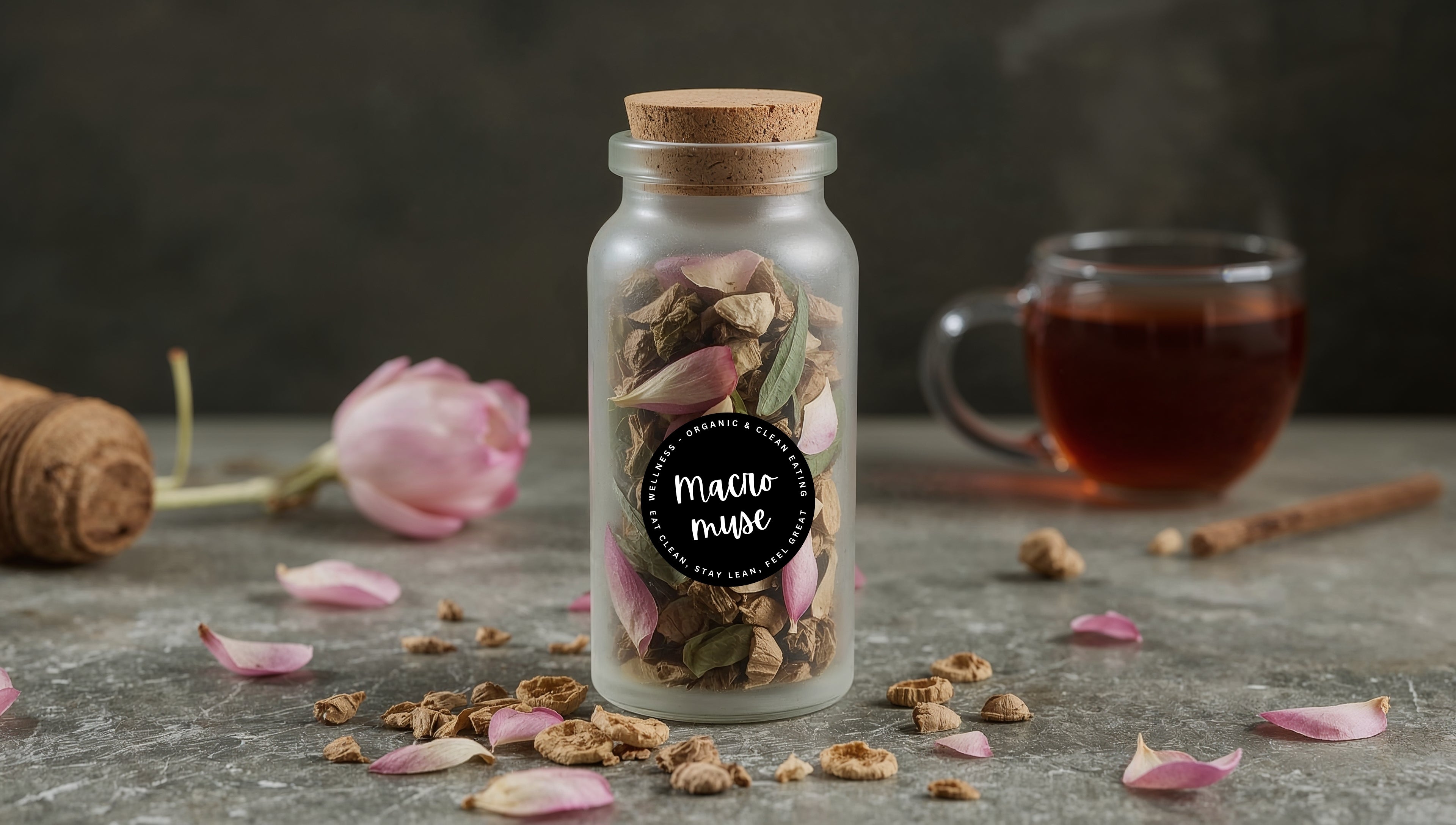 Detox Infusion with Lotus Flowers & Burdock Root