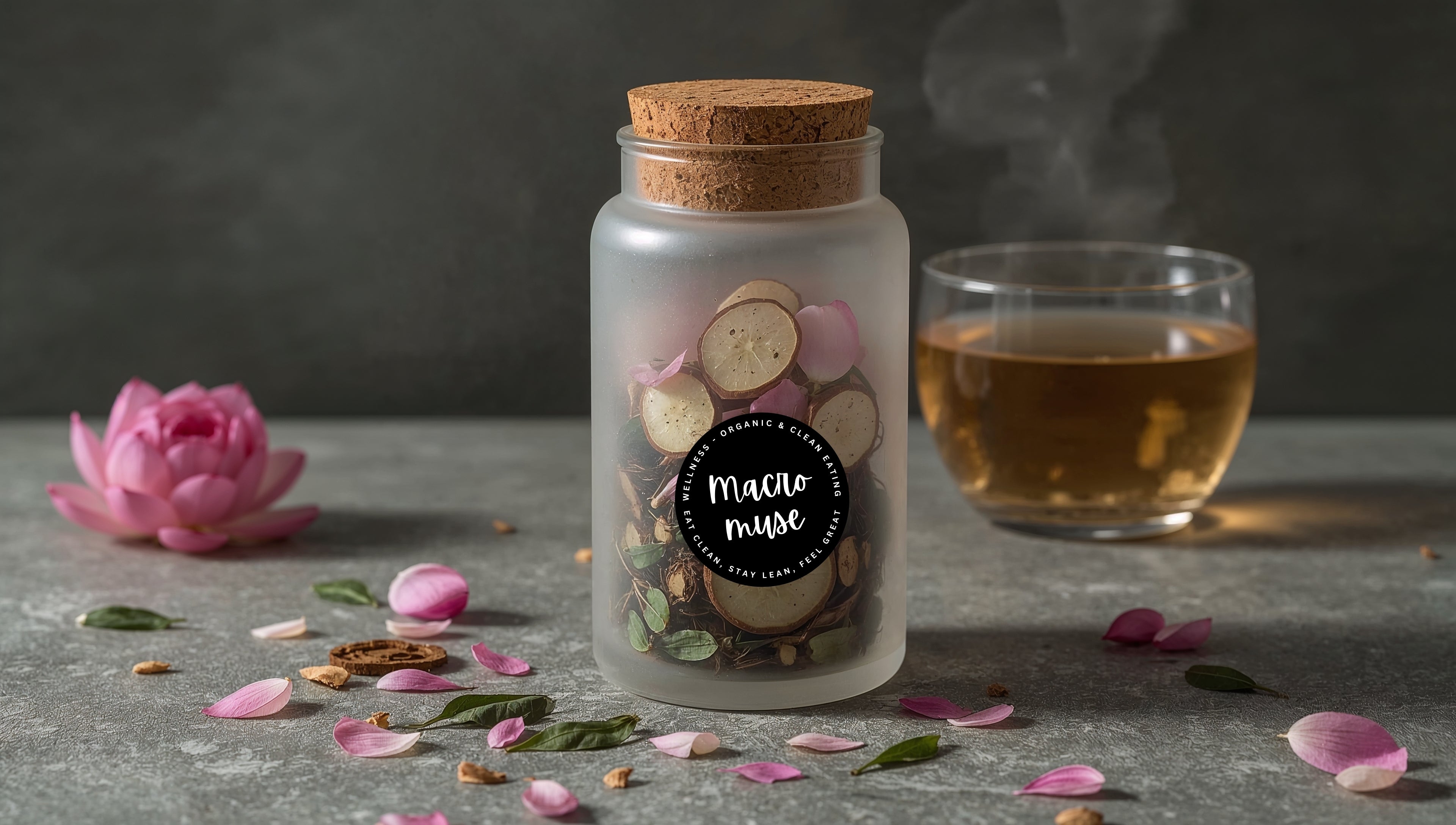 Detox Infusion with Lotus Flowers & Burdock Root