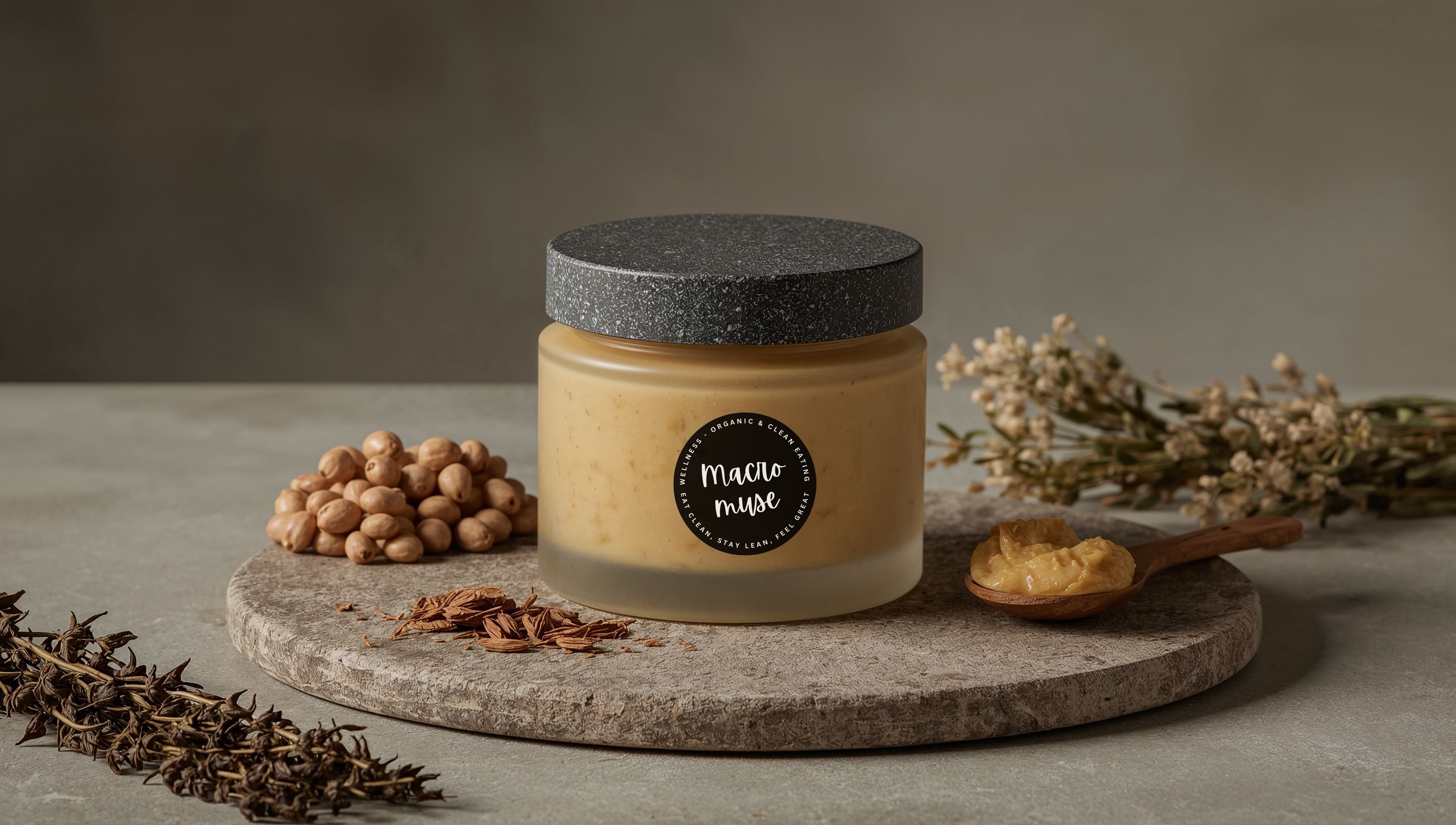 Fermented Lupin Bean & Wild Herb Paste