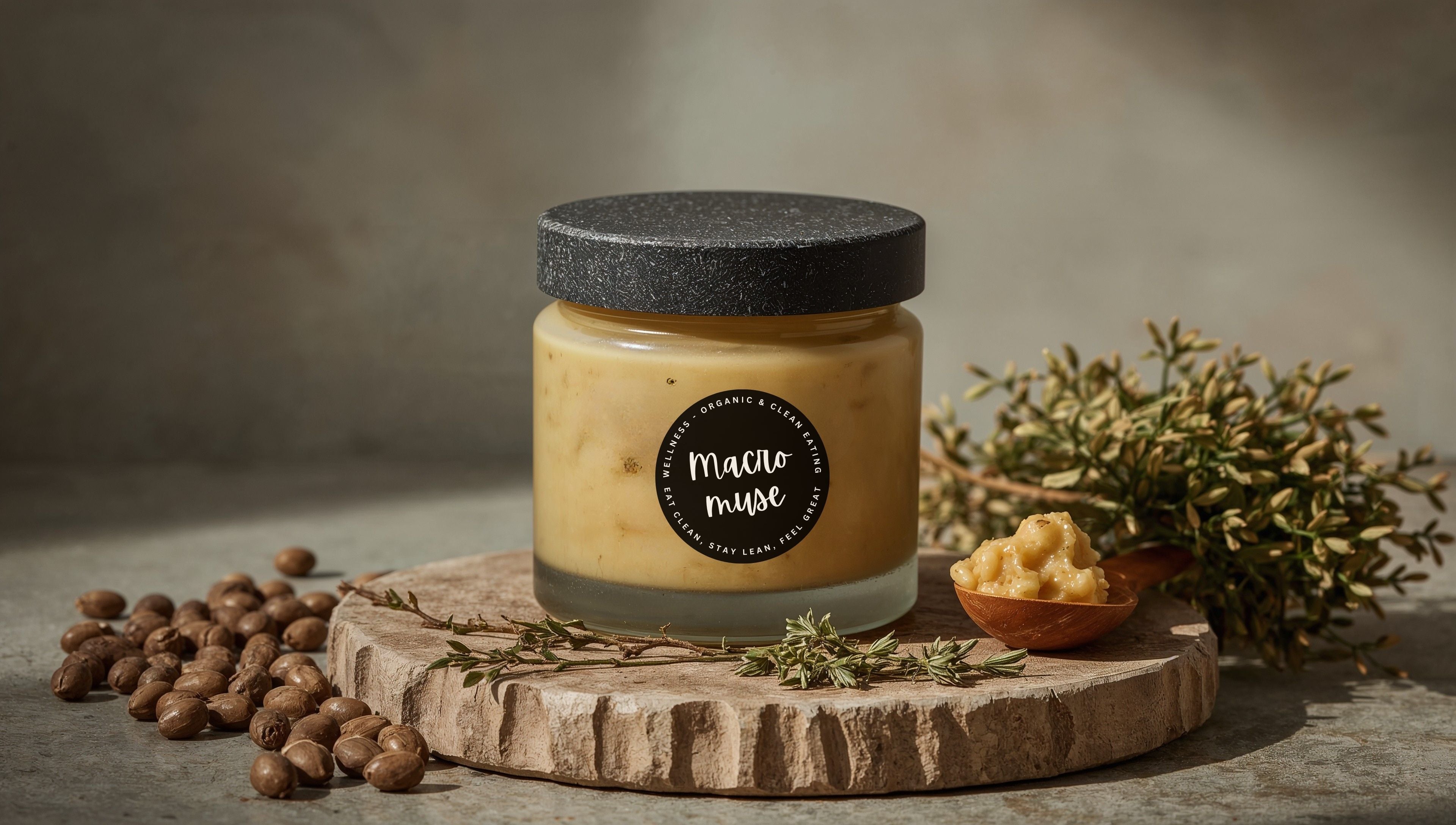 Fermented Lupin Bean & Wild Herb Paste