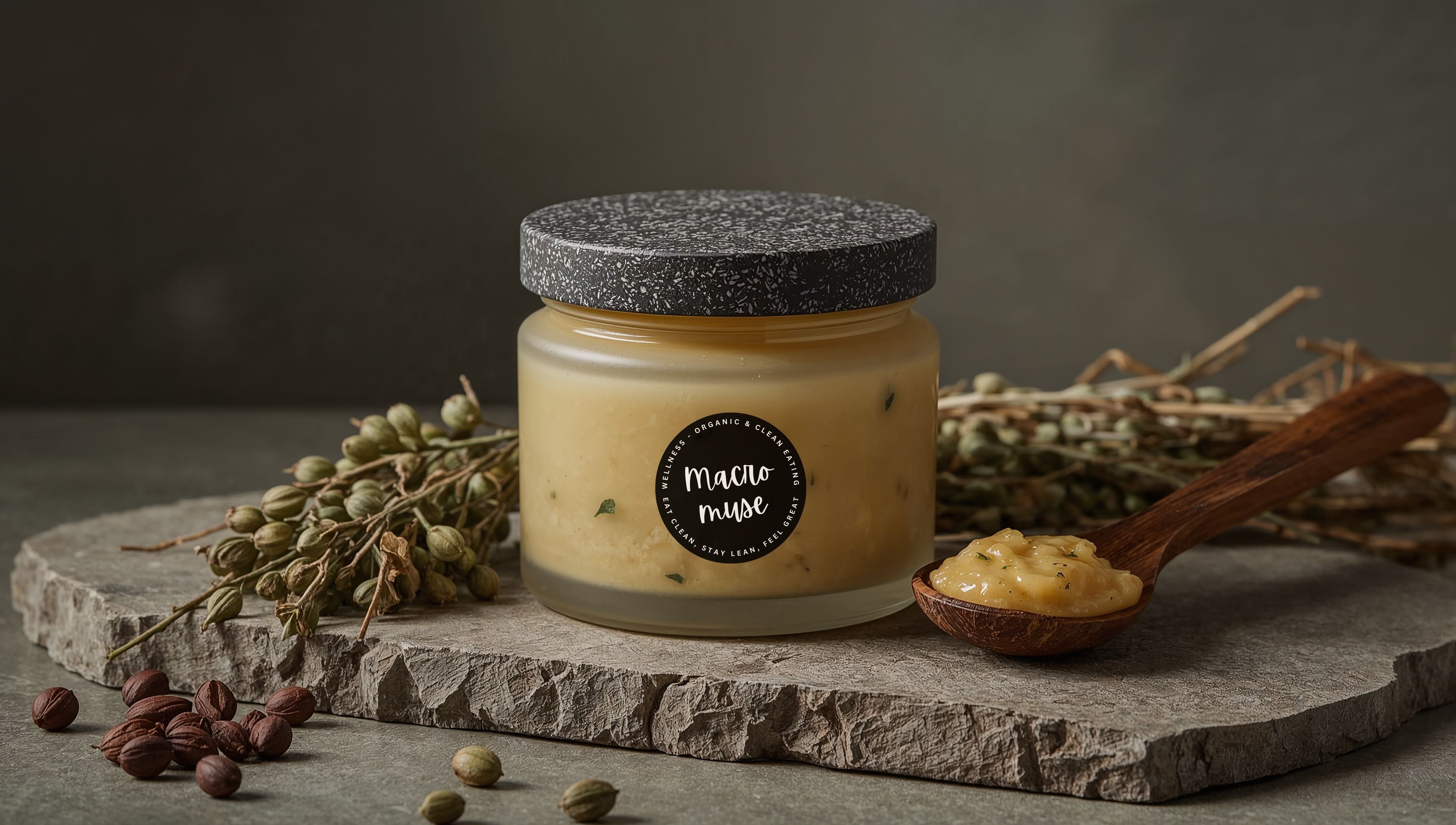 Fermented Lupin Bean & Wild Herb Paste