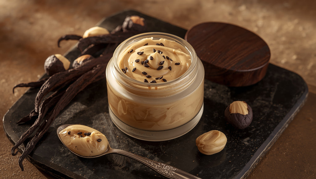 Fermented Tiger Nut Cream with Black Vanilla