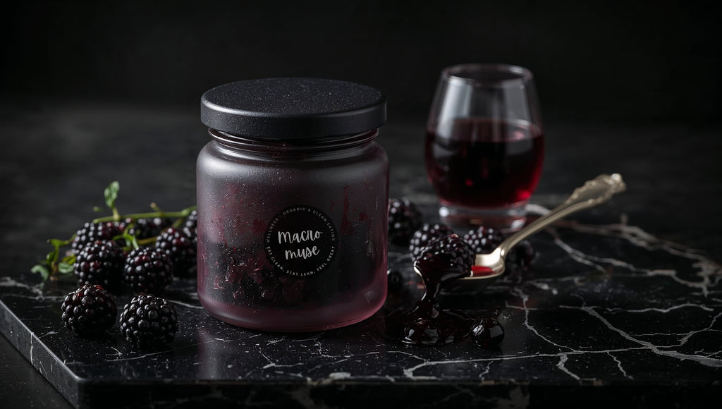 Gourmet Confit of Wild Blackberries & Aged Red Wine