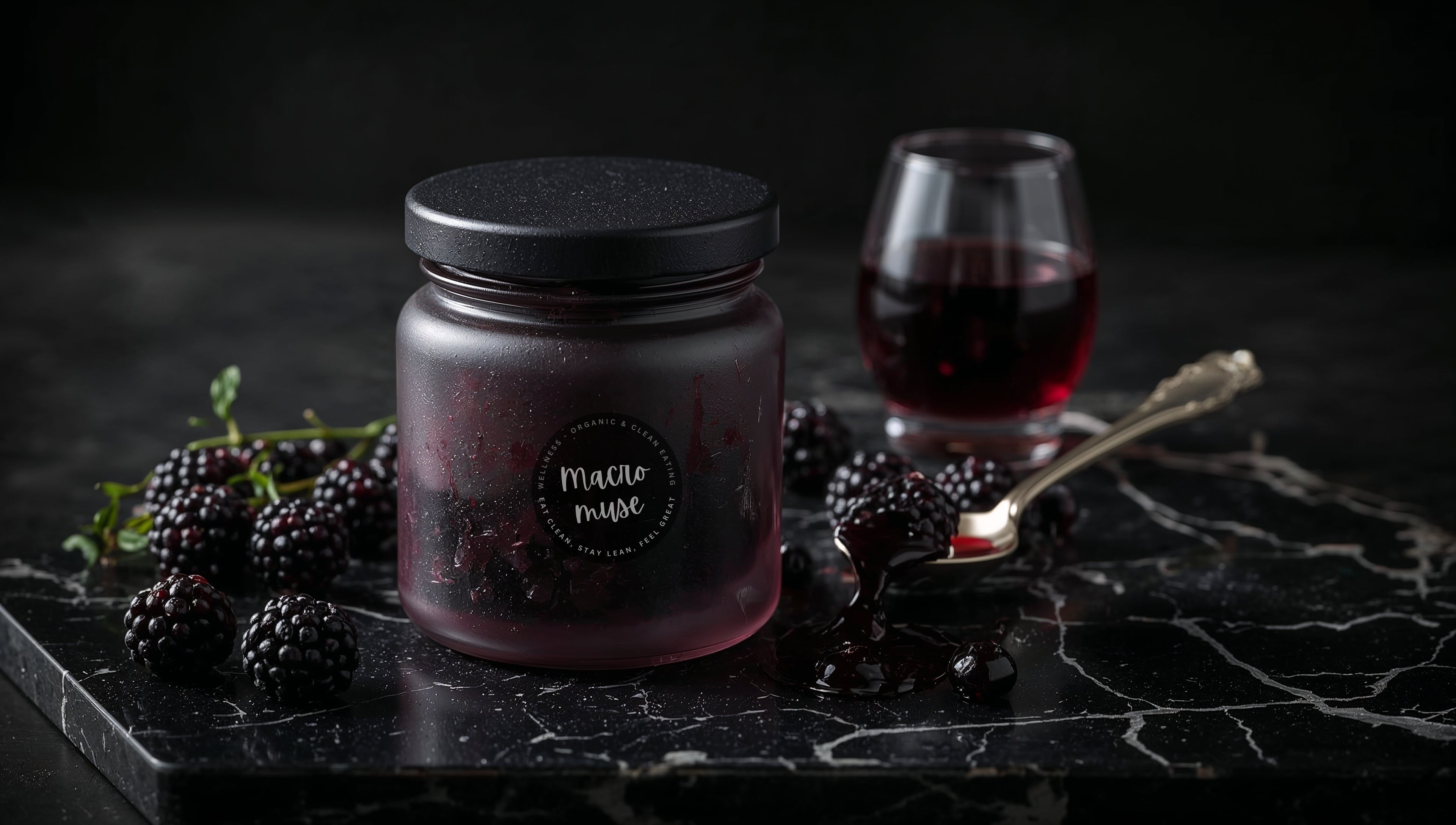 Gourmet Confit of Wild Blackberries & Aged Red Wine