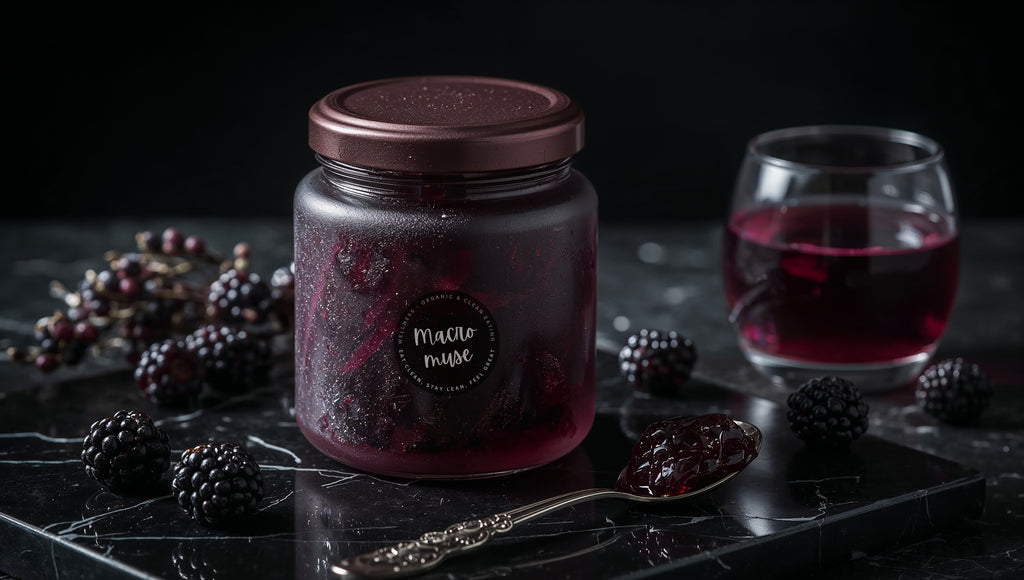 Gourmet Confit of Wild Blackberries & Aged Red Wine