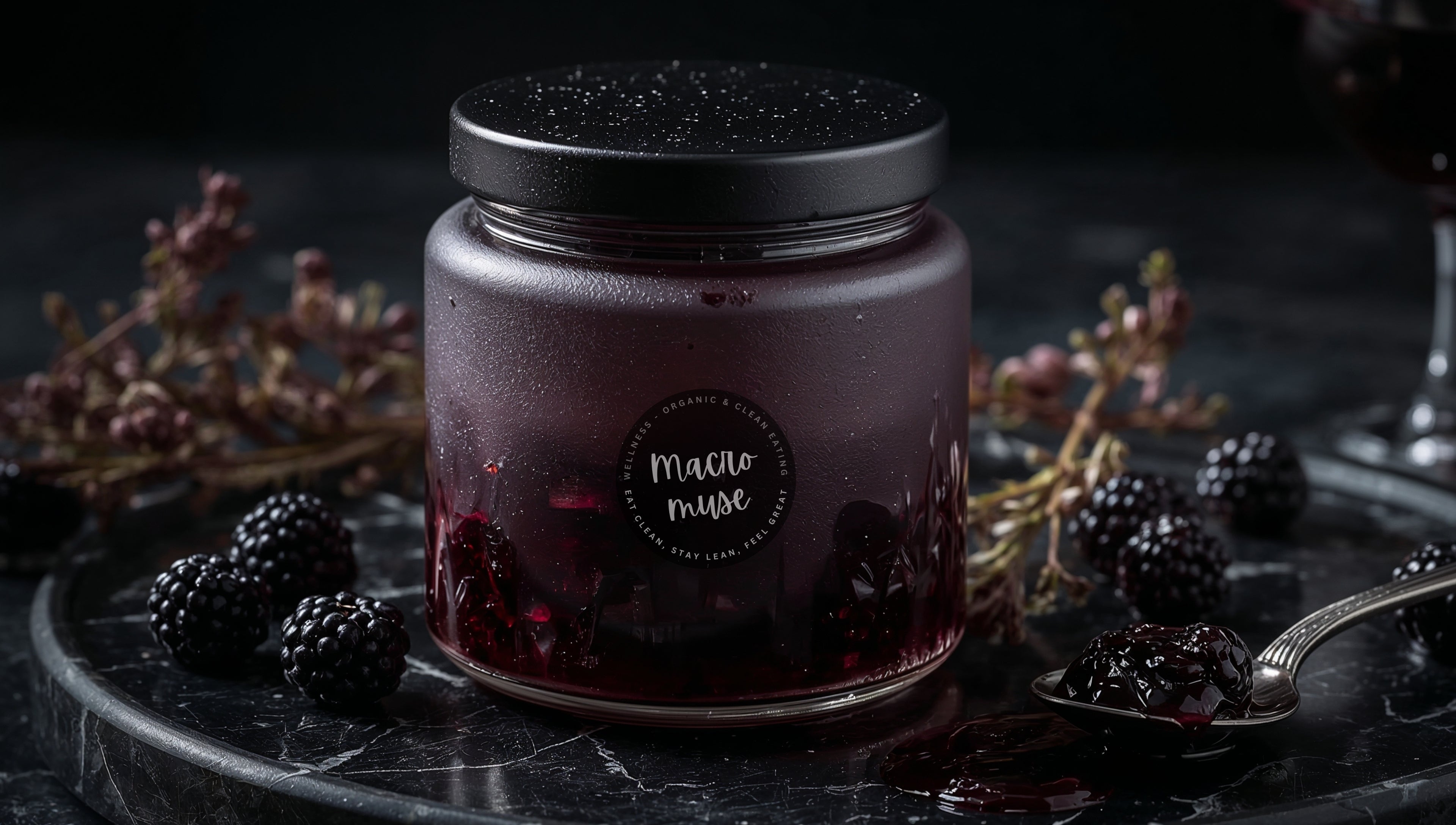 Gourmet Confit of Wild Blackberries & Aged Red Wine