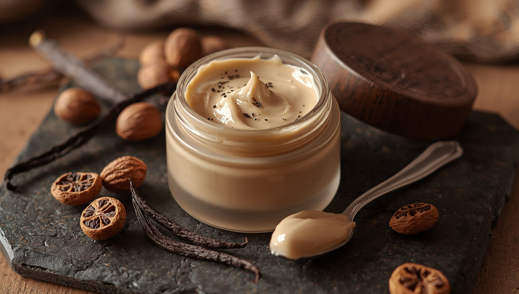Fermented Tiger Nut Cream with Black Vanilla